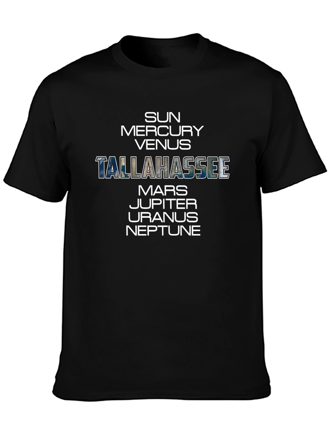 Tallahassee Planets Graphic T-Shirt