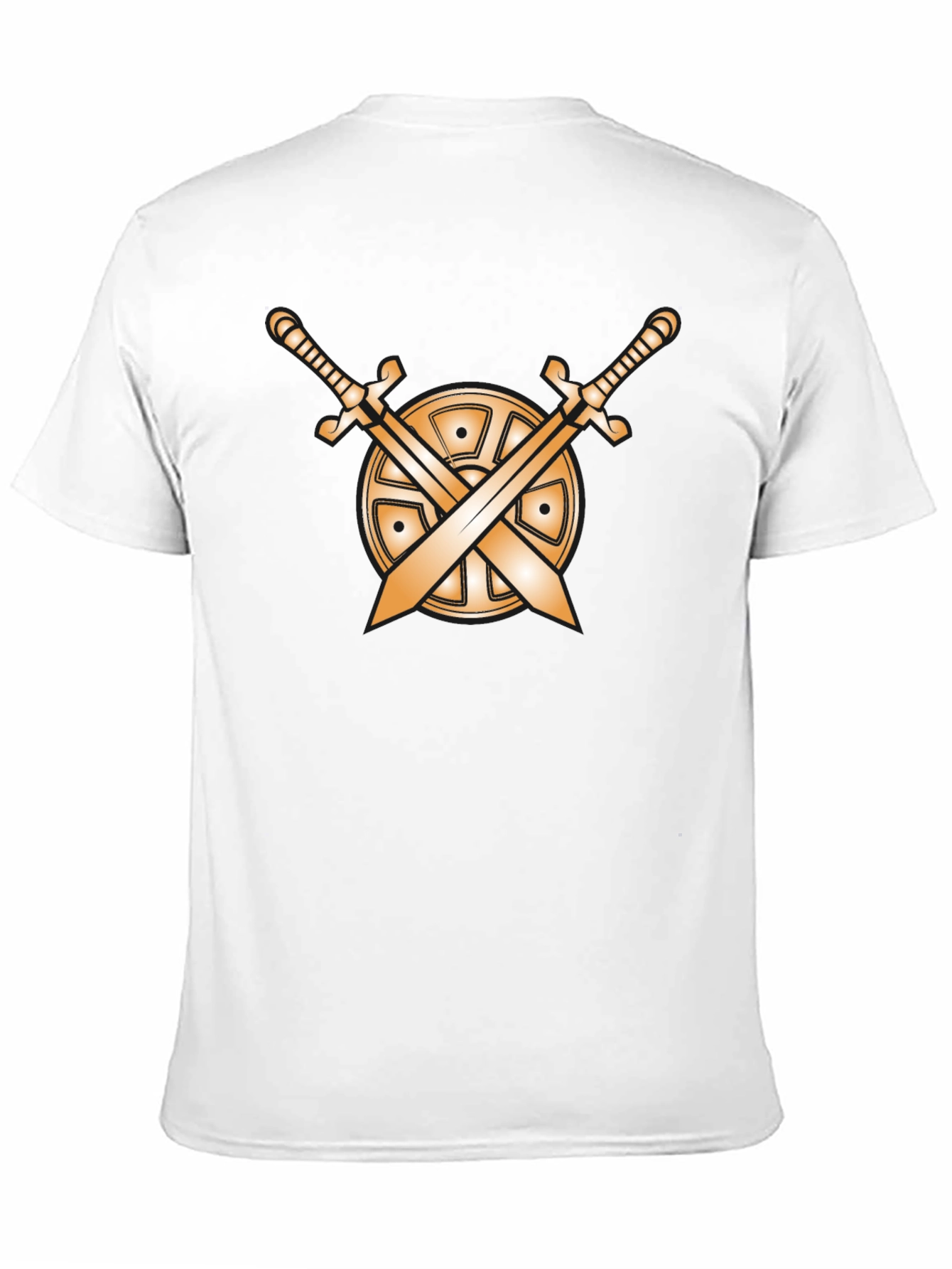 Swords & Shield Graphic Tee - Black