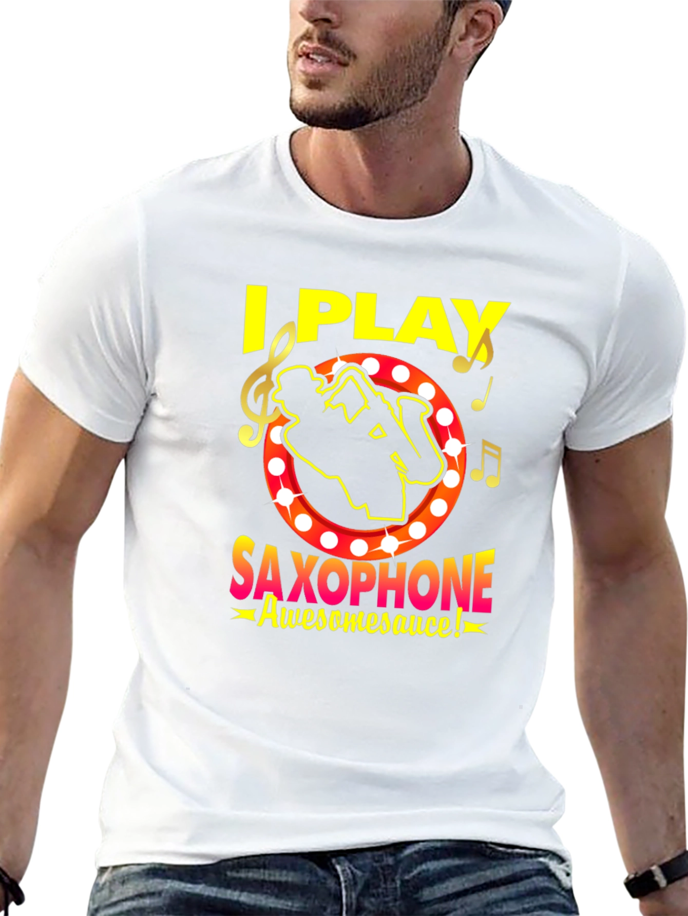 I Play Saxophone T-Shirt - Awesome Musician Tee