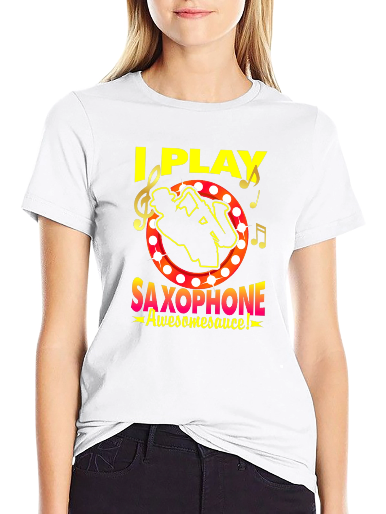 I Play Saxophone T-Shirt - Awesome Musician Tee