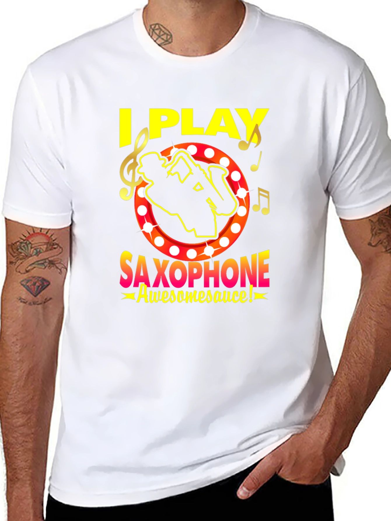 I Play Saxophone T-Shirt - Awesome Musician Tee
