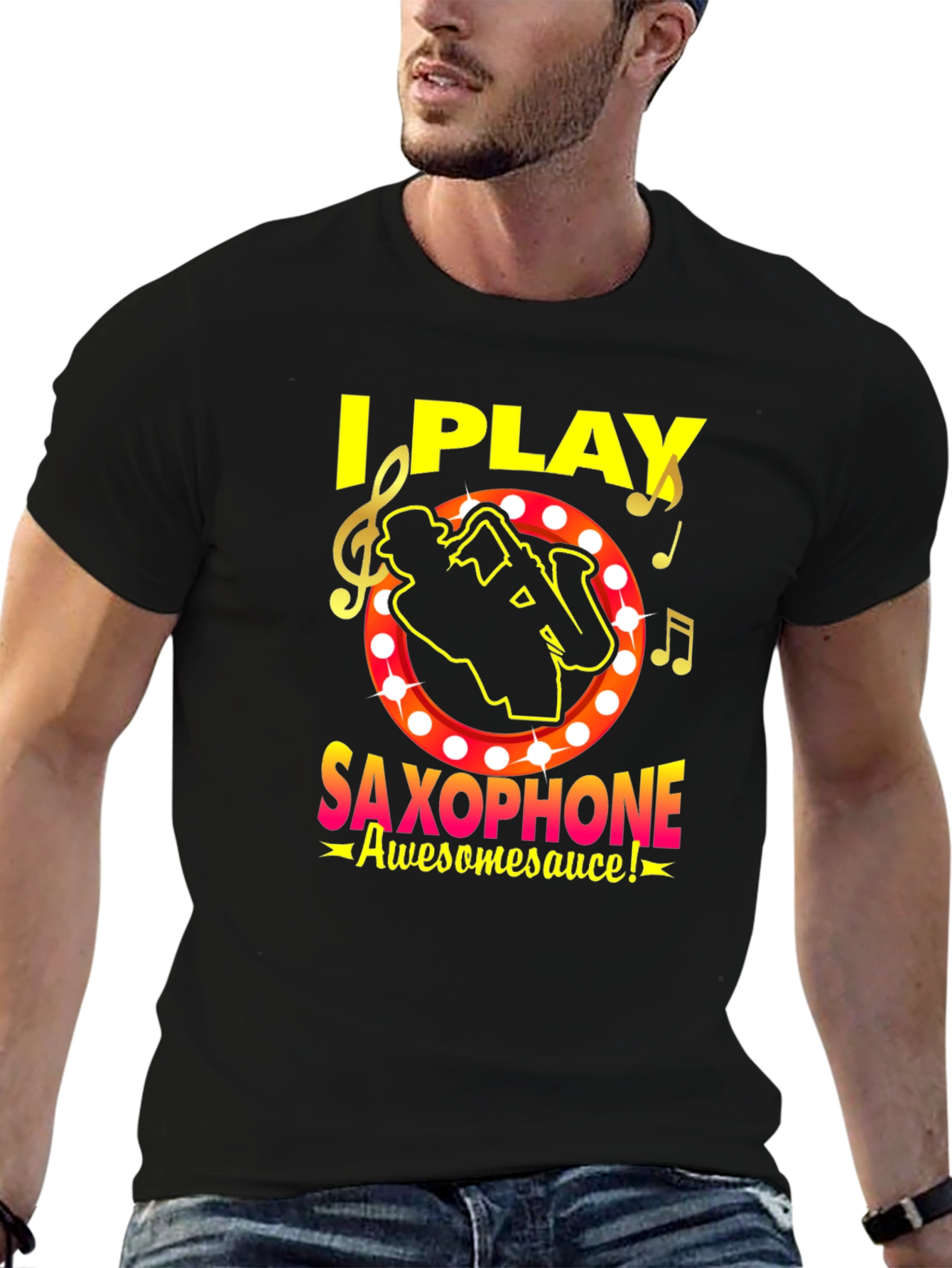 I Play Saxophone T-Shirt - Awesome Musician Tee