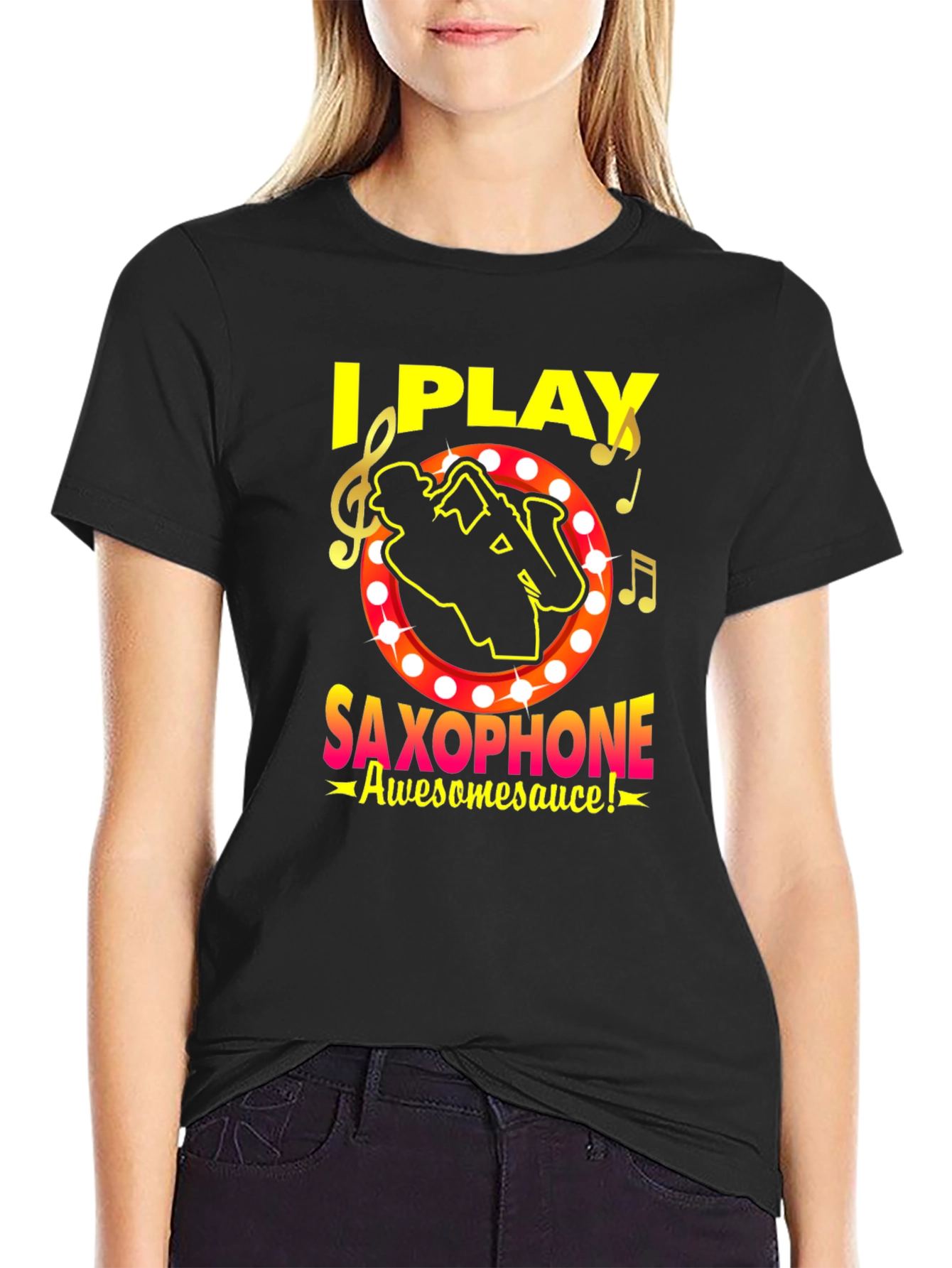I Play Saxophone T-Shirt - Awesome Musician Tee