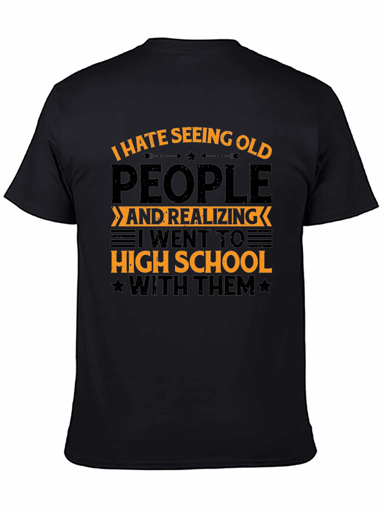 Funny I Hate Seeing Old People T-Shirt