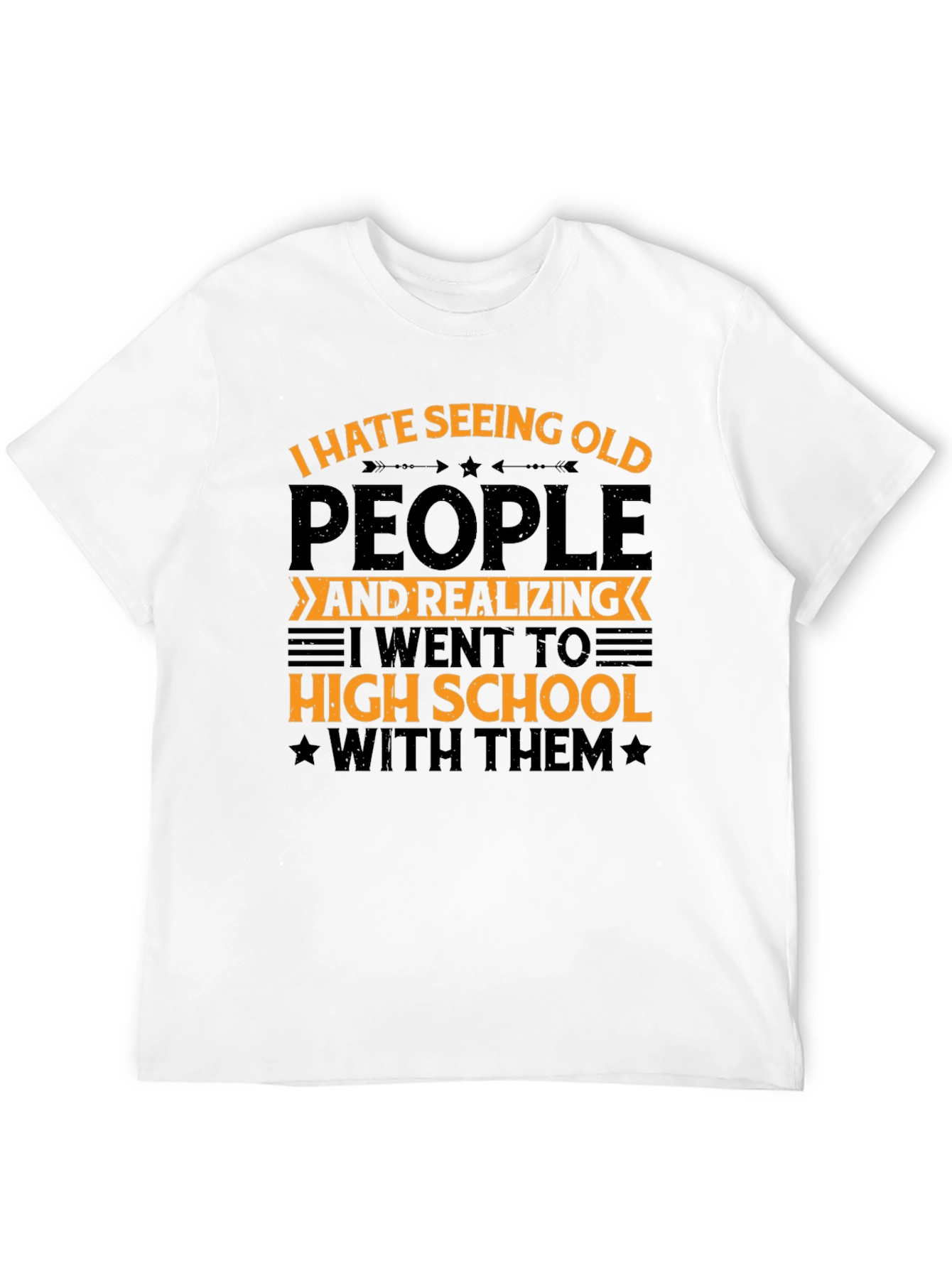 Funny I Hate Seeing Old People T-Shirt