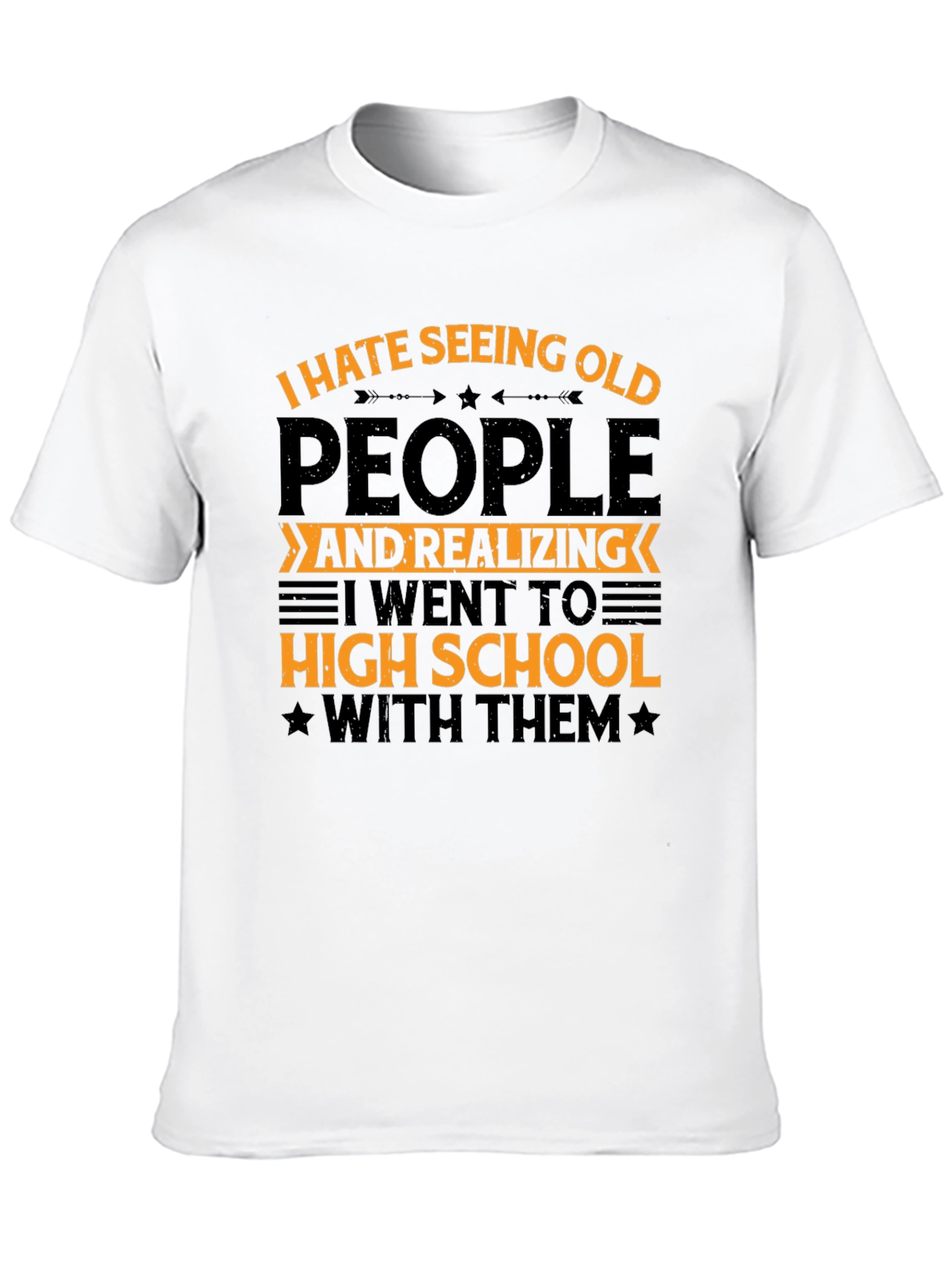 Funny I Hate Seeing Old People T-Shirt
