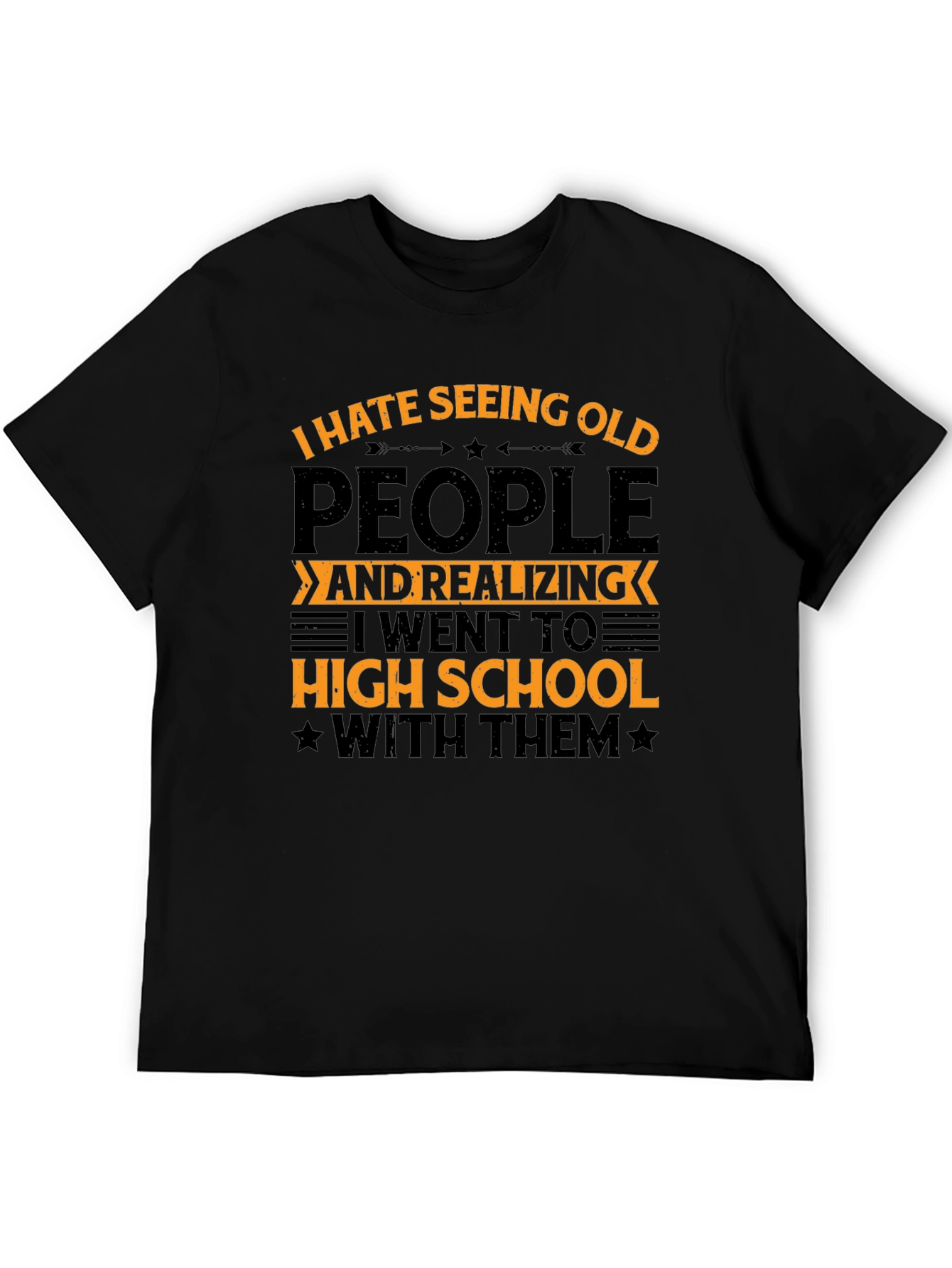 Funny I Hate Seeing Old People T-Shirt