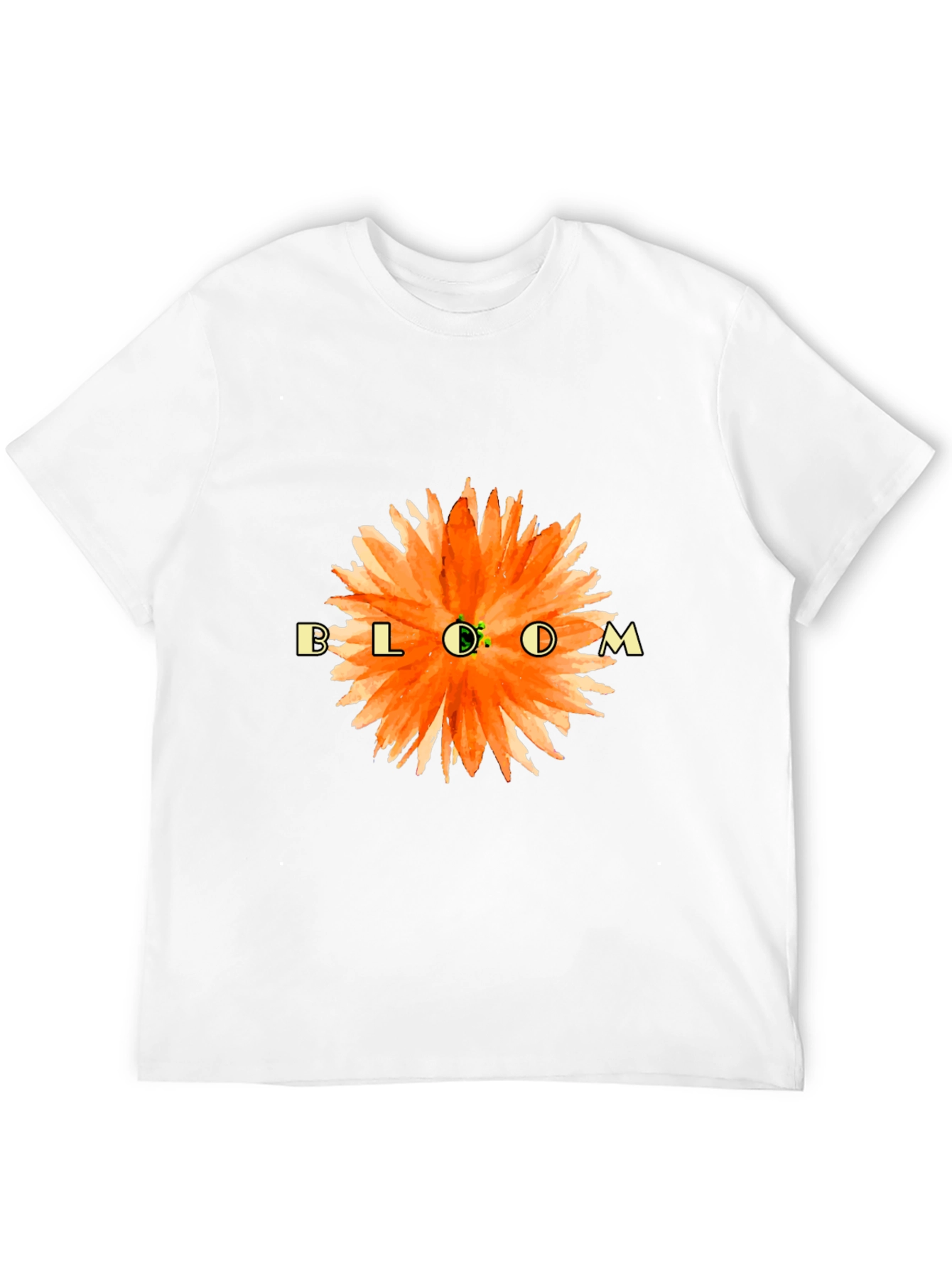 Bloom Floral Graphic T-Shirt - Black