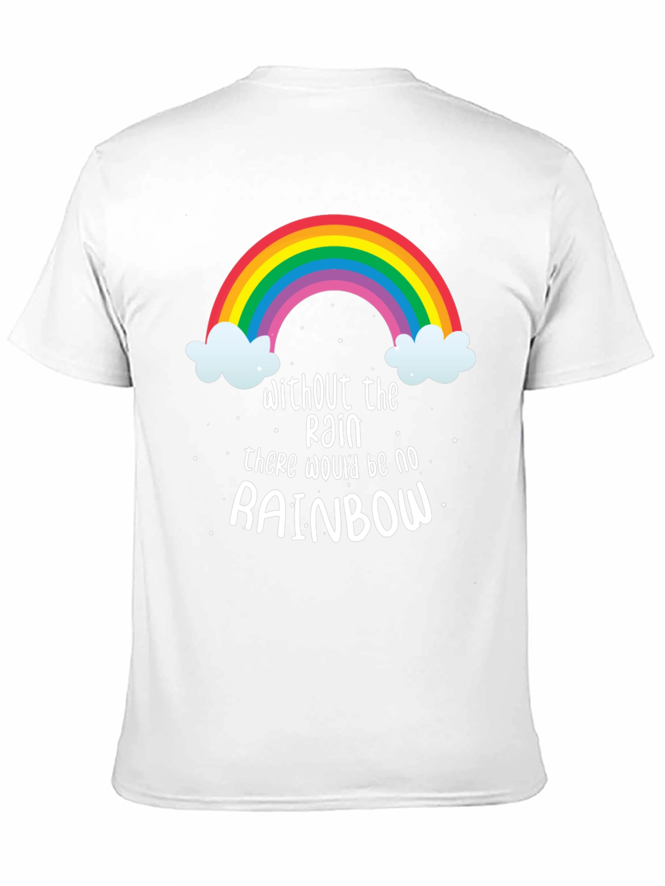 Rainbow Graphic T-Shirt - Inspirational Design