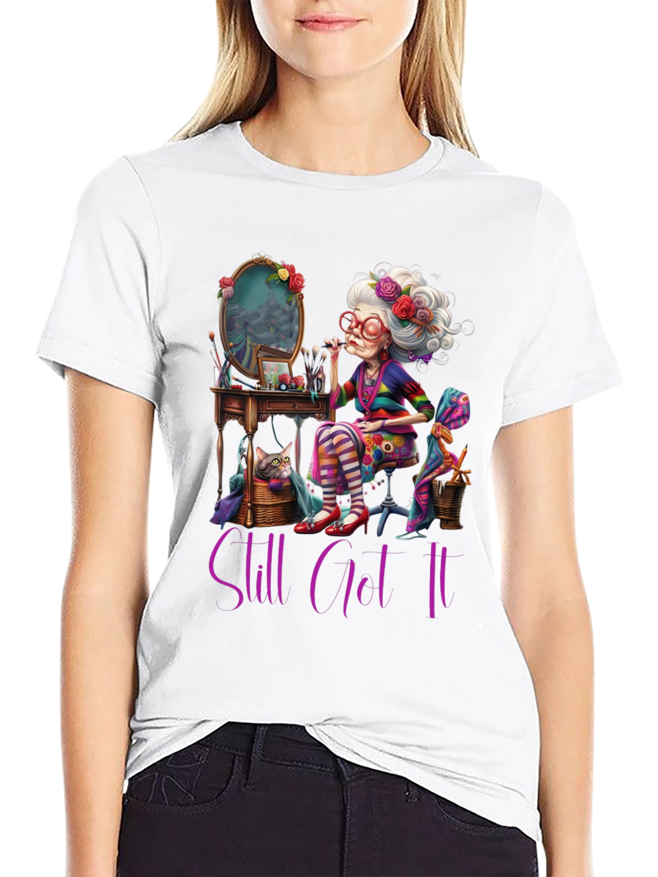 Stylish Grandma T-Shirt - Still Got It!