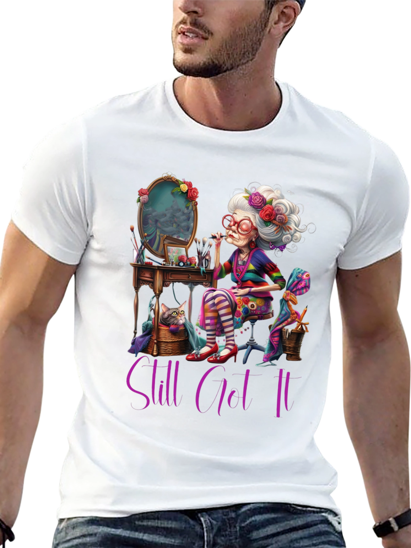 Stylish Grandma T-Shirt - Still Got It!