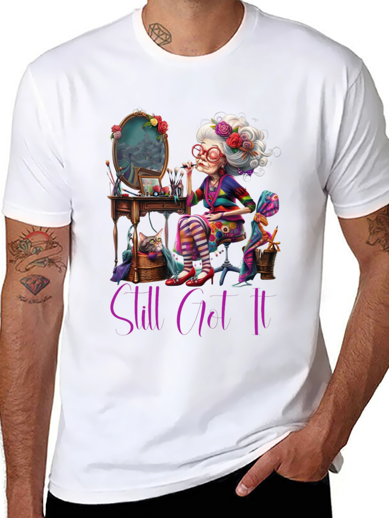 Stylish Grandma T-Shirt - Still Got It!