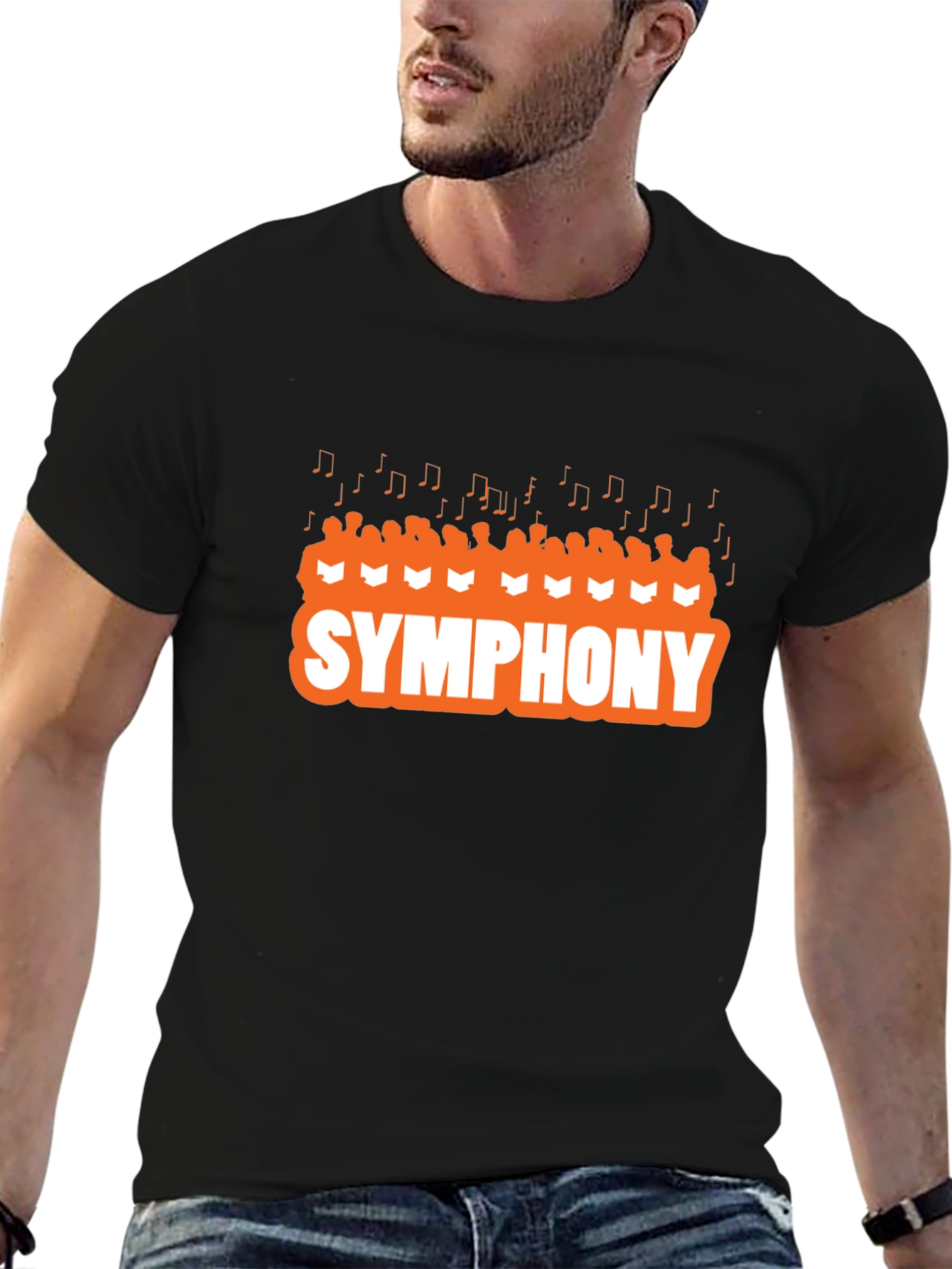 Symphony T-Shirt Musical Note Tee