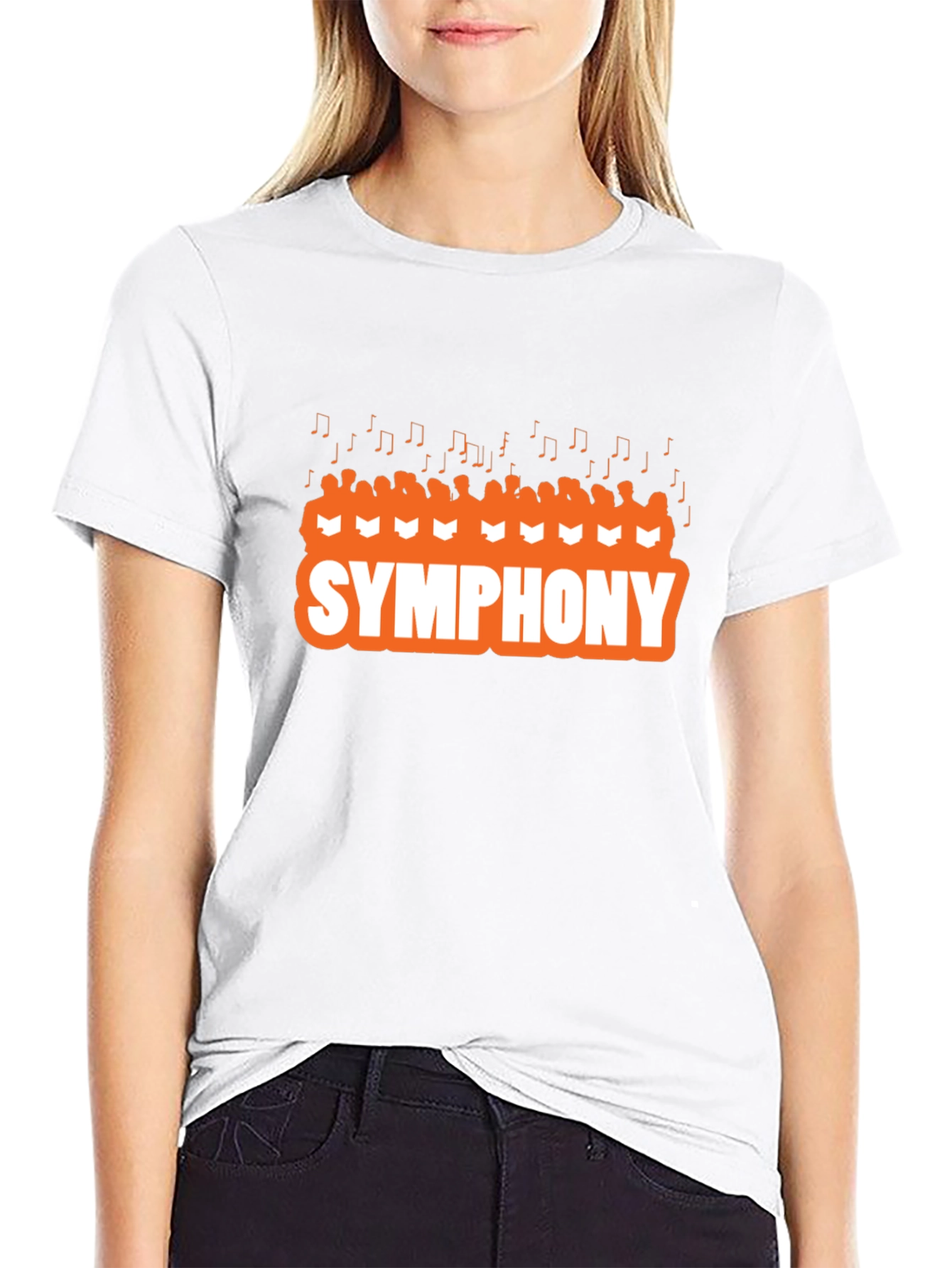 Symphony T-Shirt Musical Note Tee