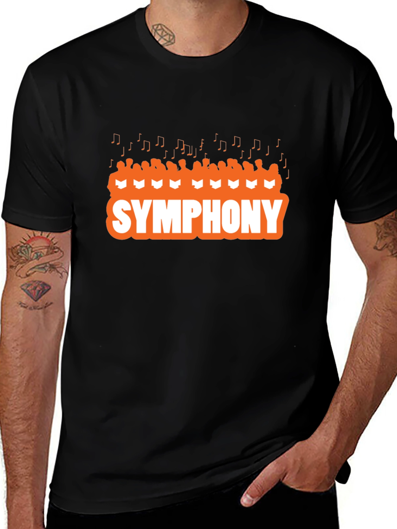 Symphony T-Shirt Musical Note Tee