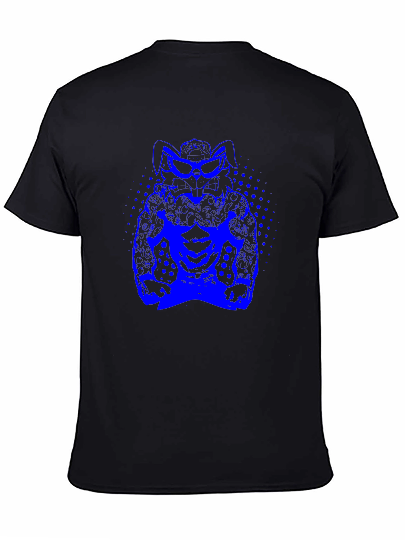Graphic T-Shirt - Blue Monster Design