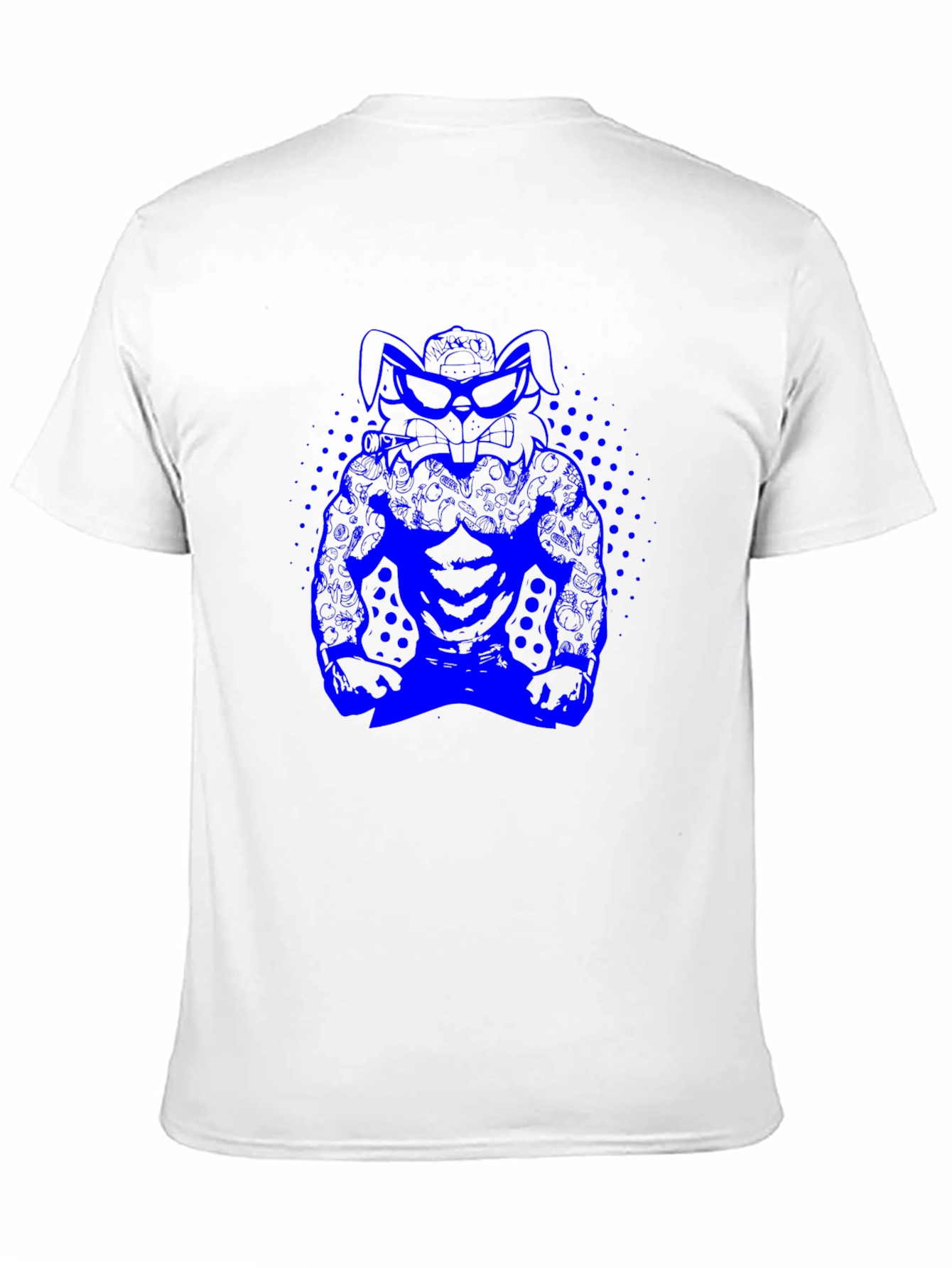 Graphic T-Shirt - Blue Monster Design