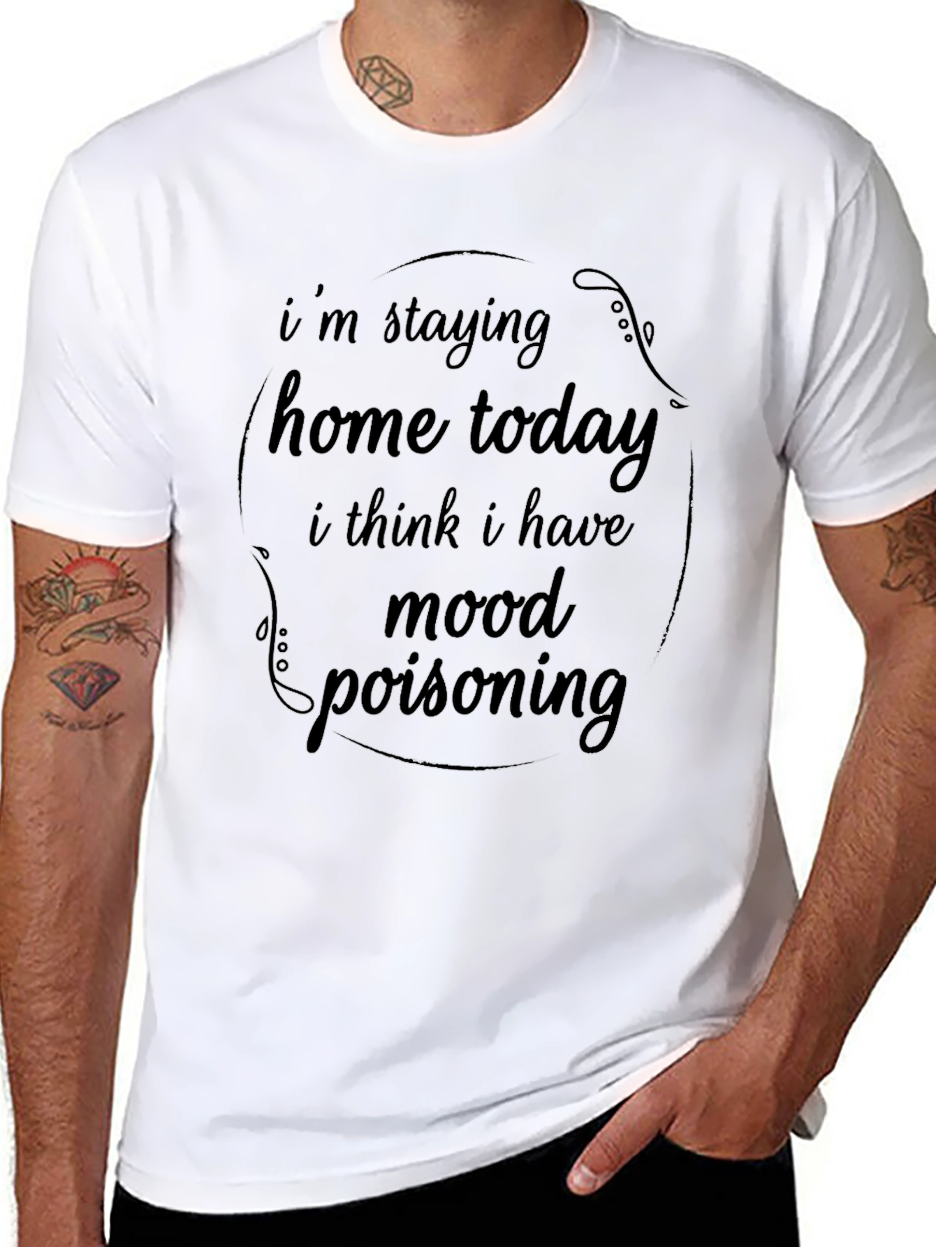 Mood Poisoning T-Shirt - Stay Home Comfort