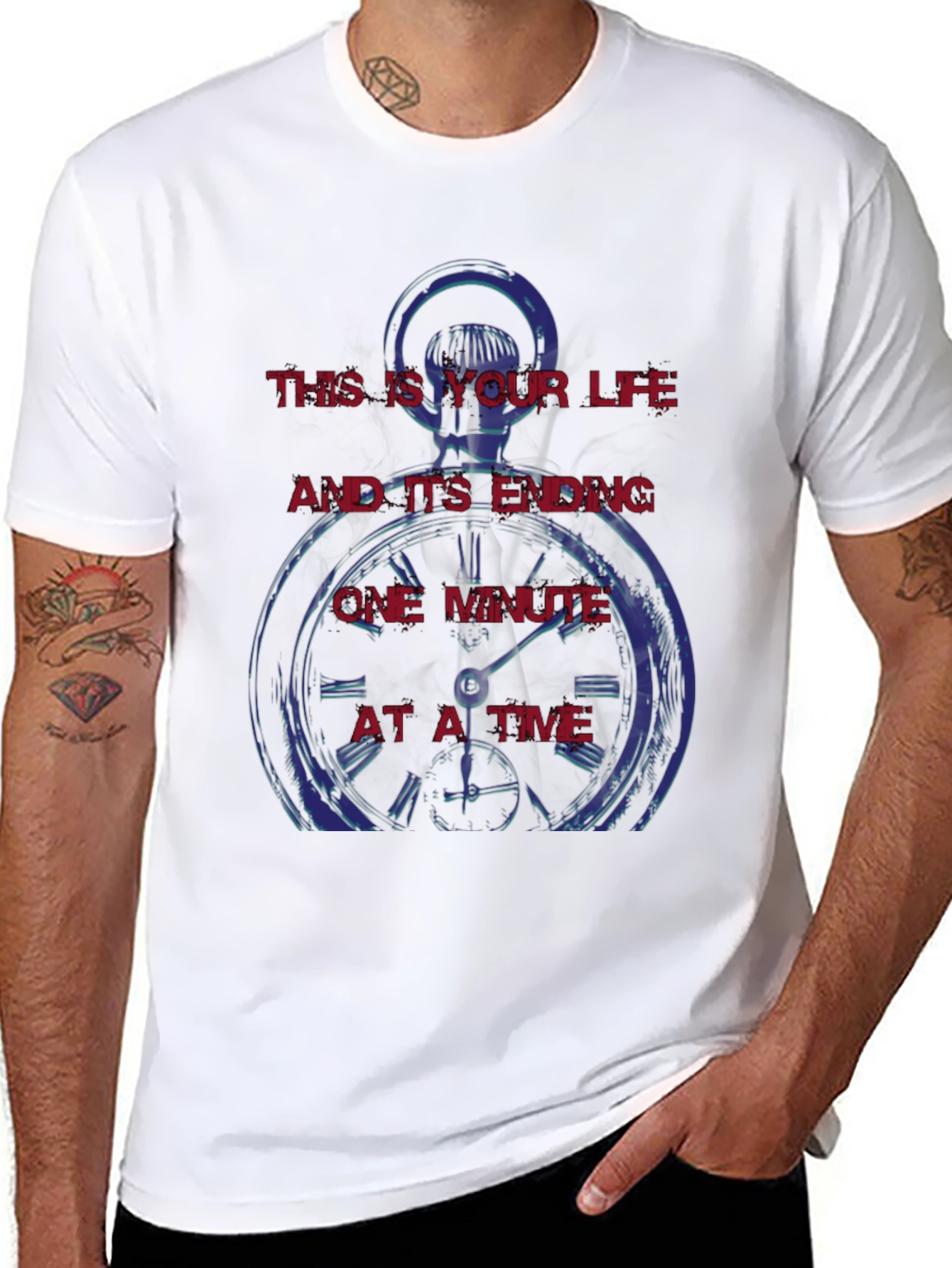 Time Is Running Out Graphic Tee