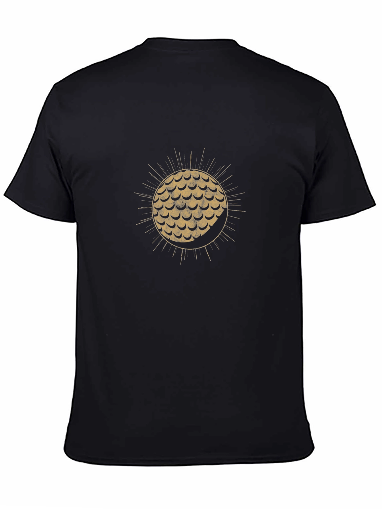 Lunar Sun Graphic Black T-Shirt