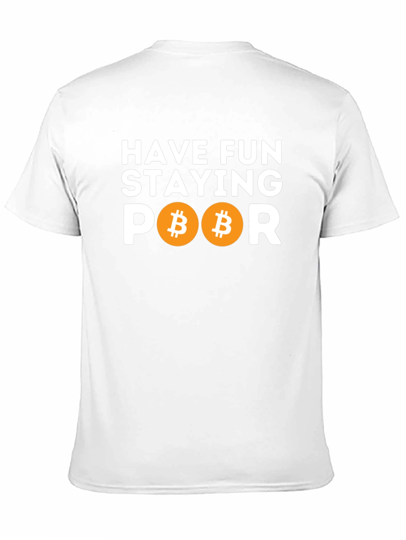 Bitcoin Cryptocurrency Graphic T-Shirt
