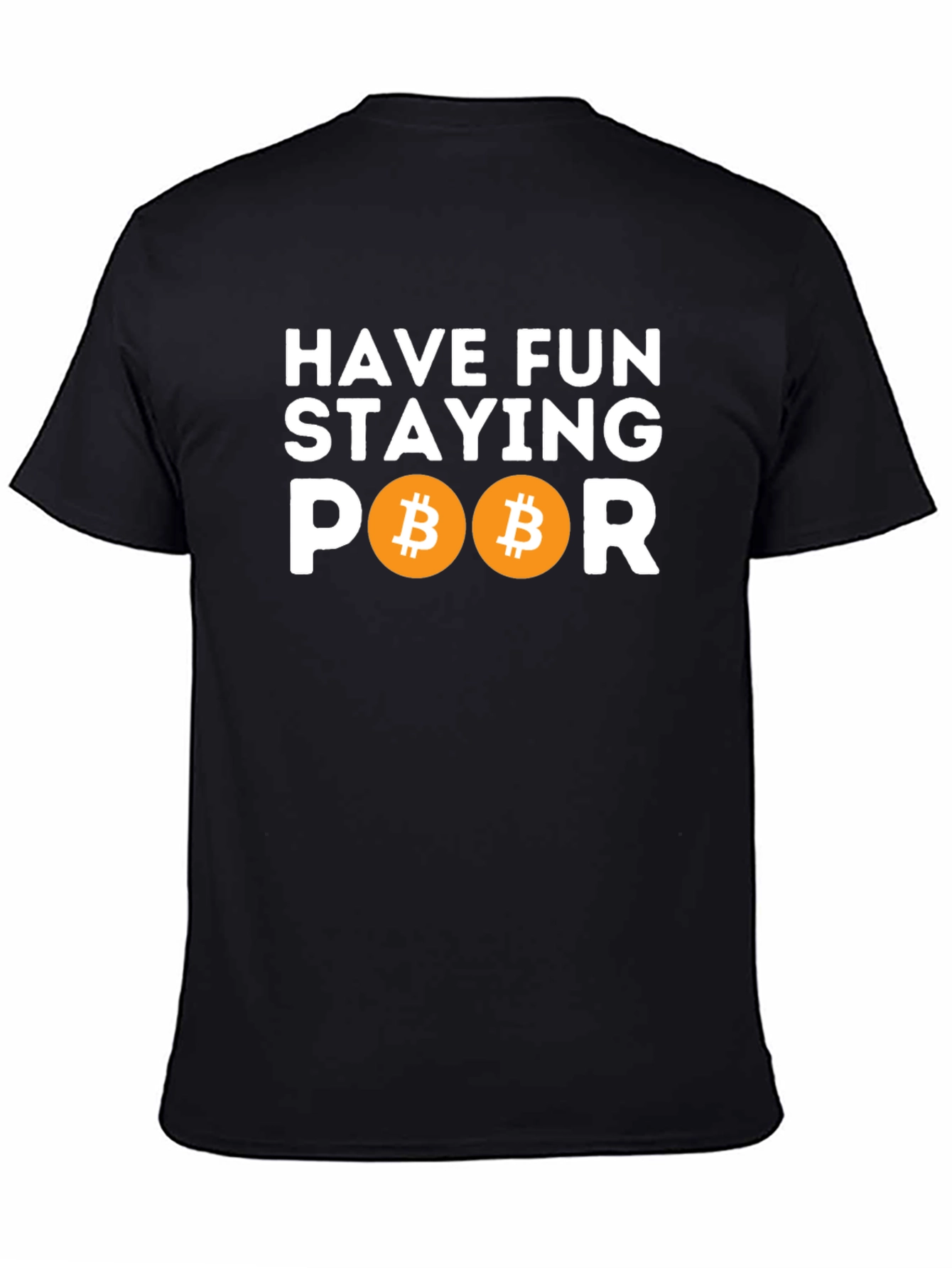 Bitcoin Cryptocurrency Graphic T-Shirt