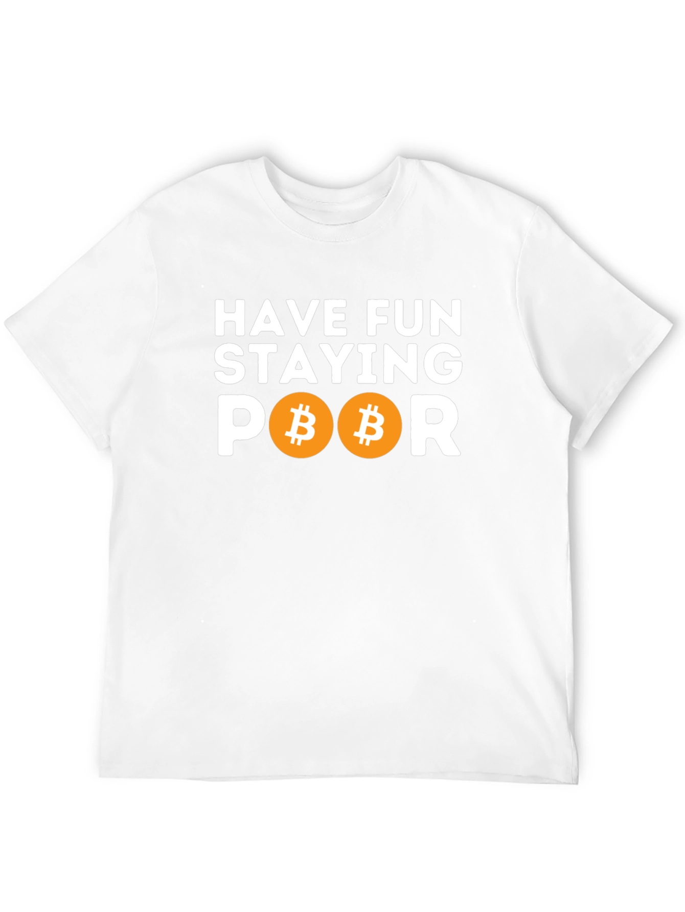 Bitcoin Cryptocurrency Graphic T-Shirt