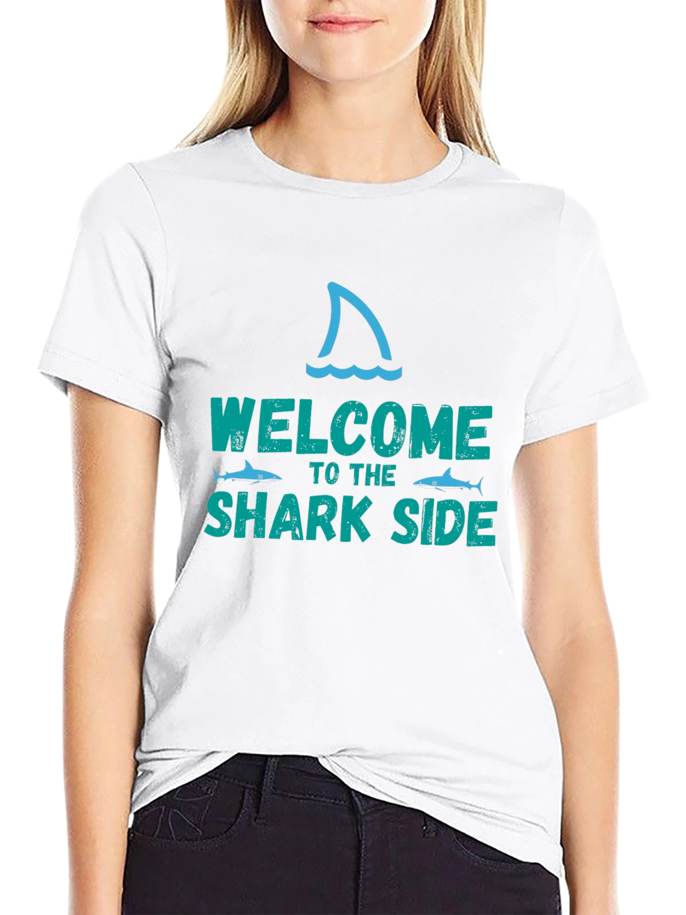 Welcome to the Shark Side Graphic Tee