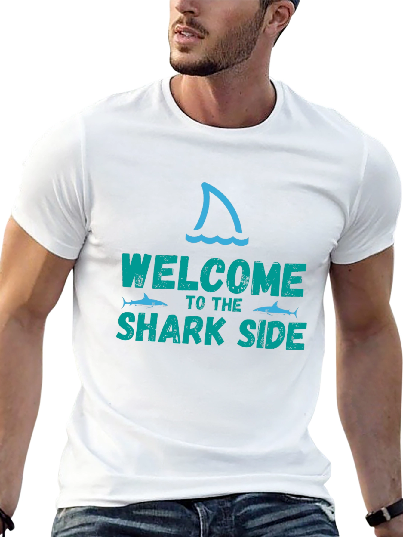 Welcome to the Shark Side Graphic Tee