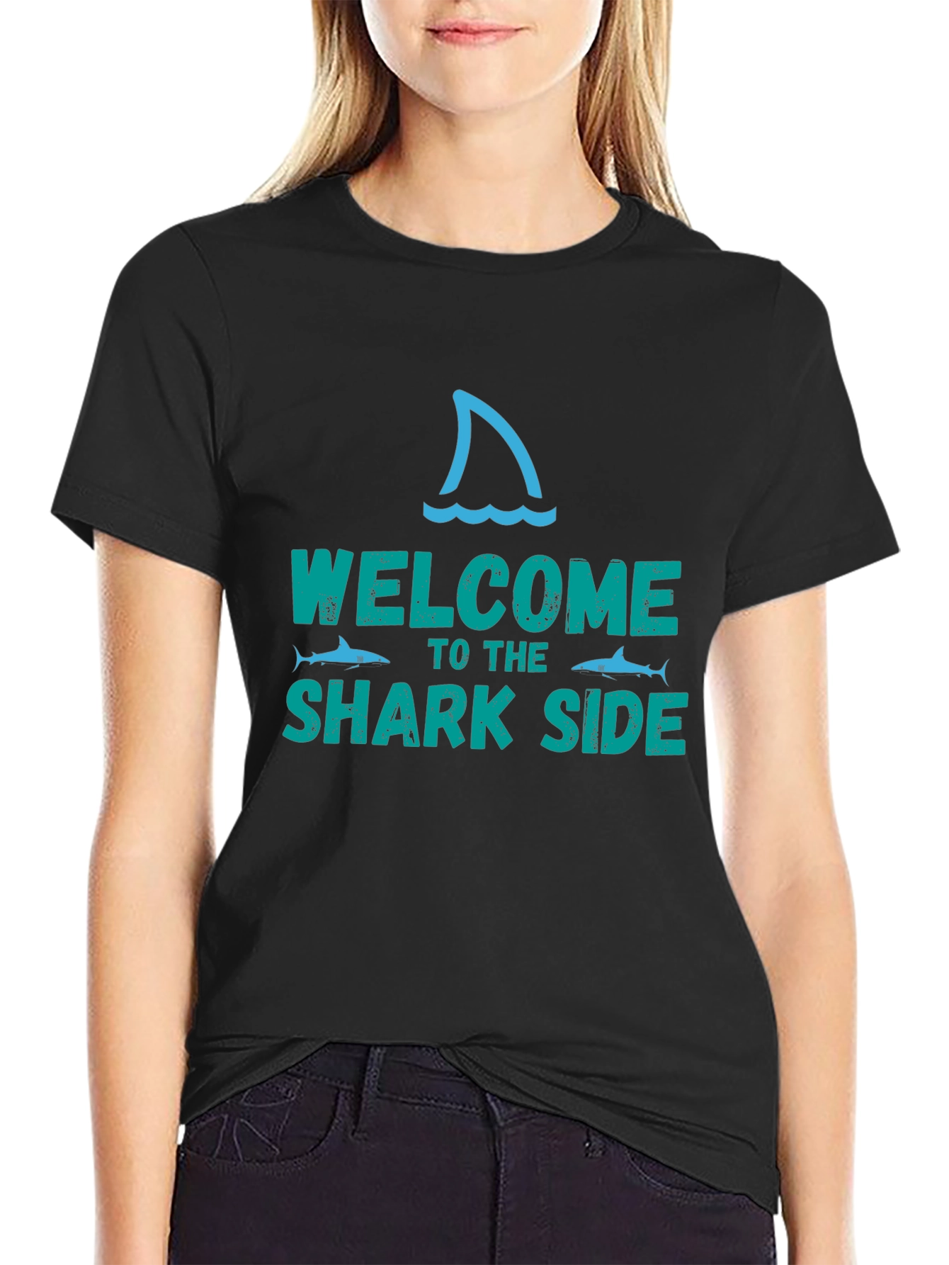 Welcome to the Shark Side Graphic Tee