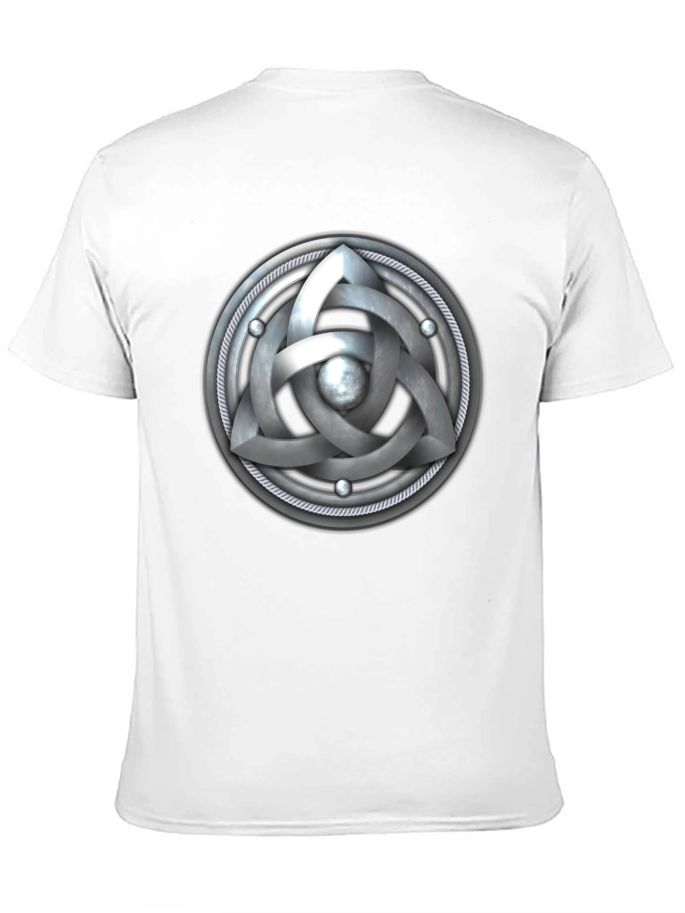 Celtic Knot Triquetra Black T-Shirt