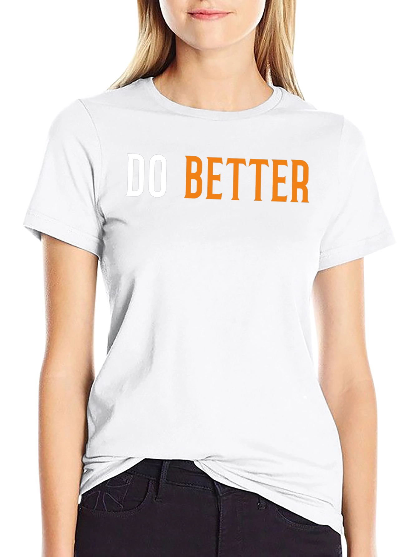 Do Better Graphic Tee - Black Cotton T-Shirt