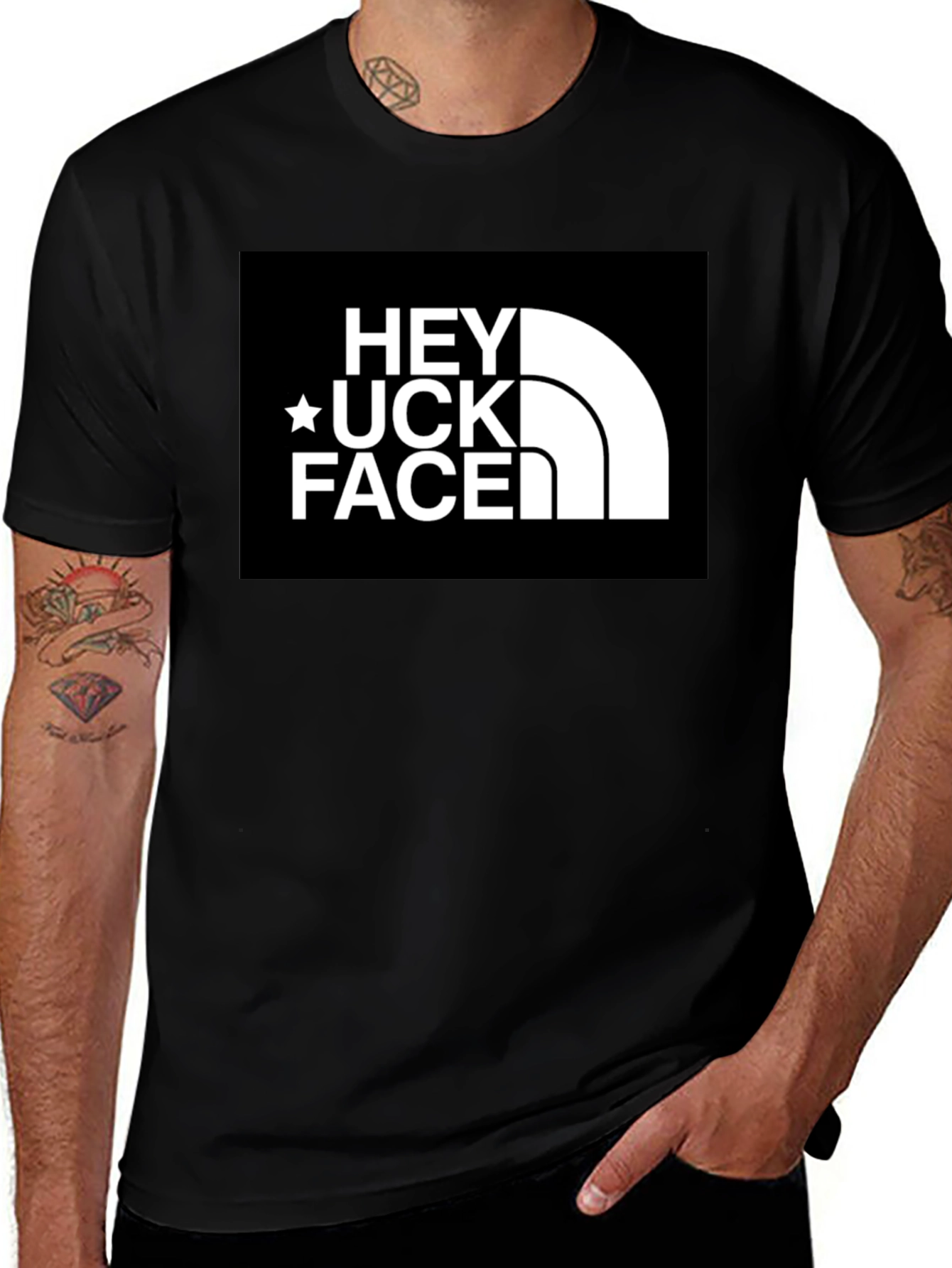 Hey Uck Face Graphic Tee