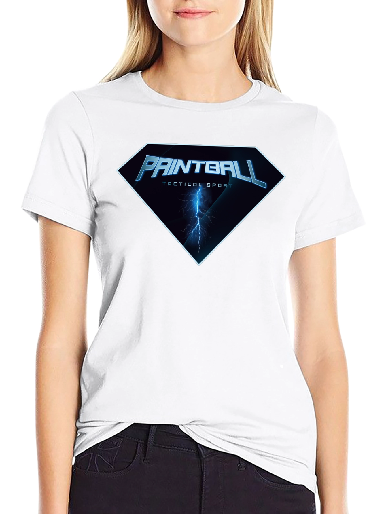 Paintball Tactical Sport Graphic T-Shirt