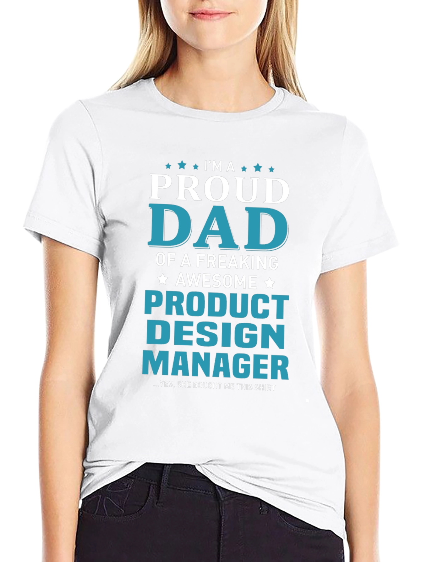 Proud Dad Product Design Manager Graphic T-Shirt