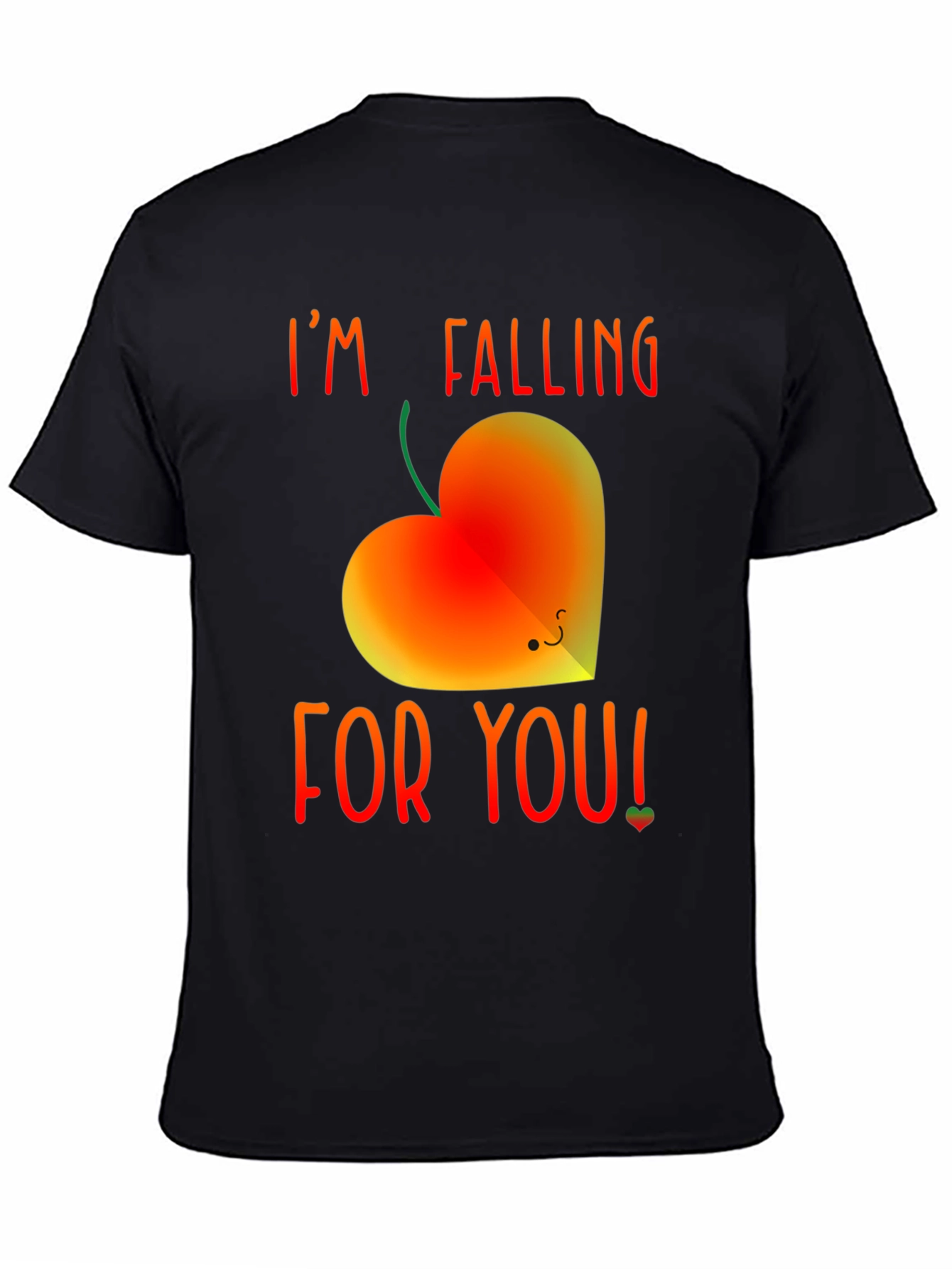 Falling For You Heart Graphic Tee