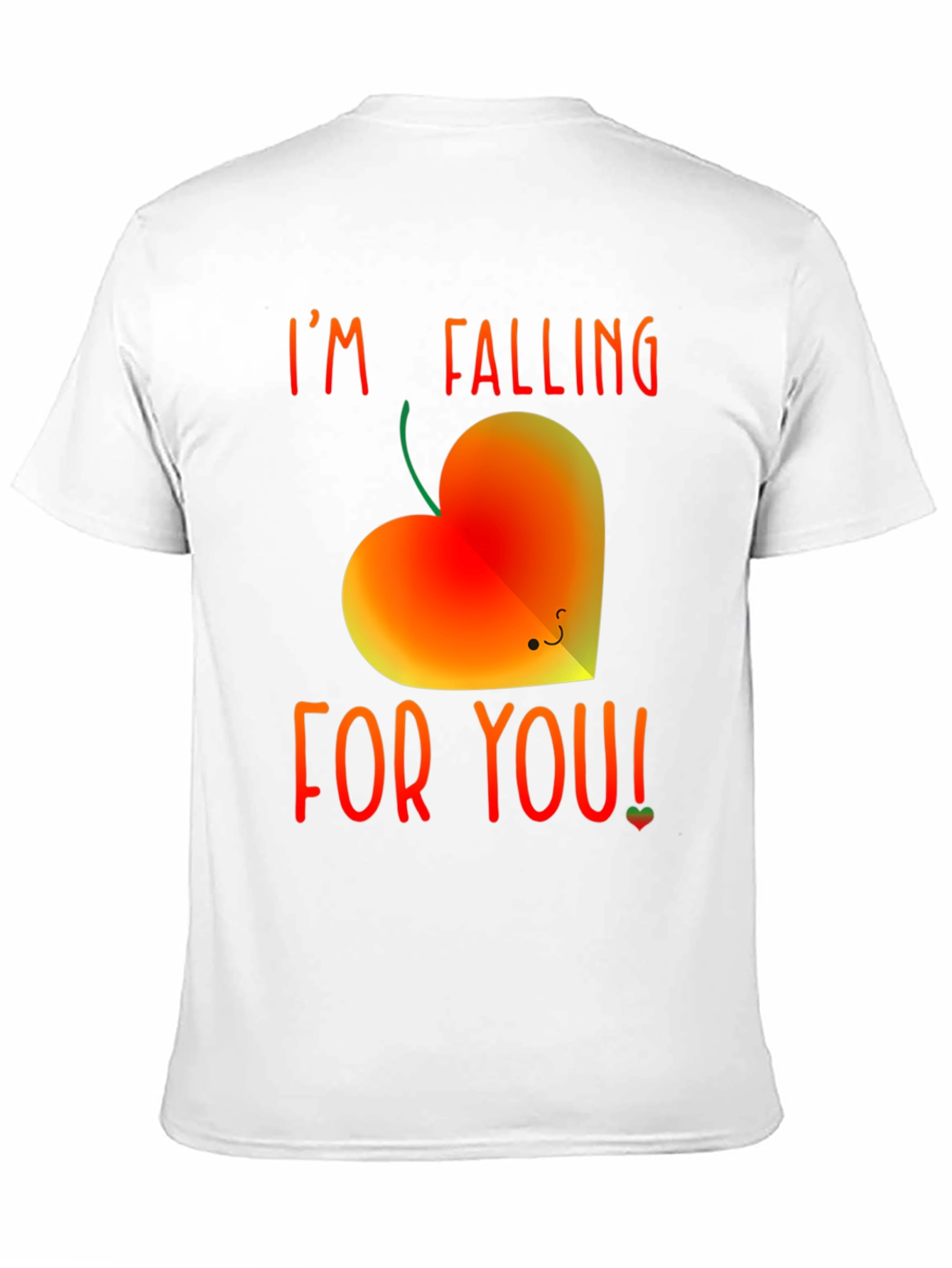 Falling For You Heart Graphic Tee