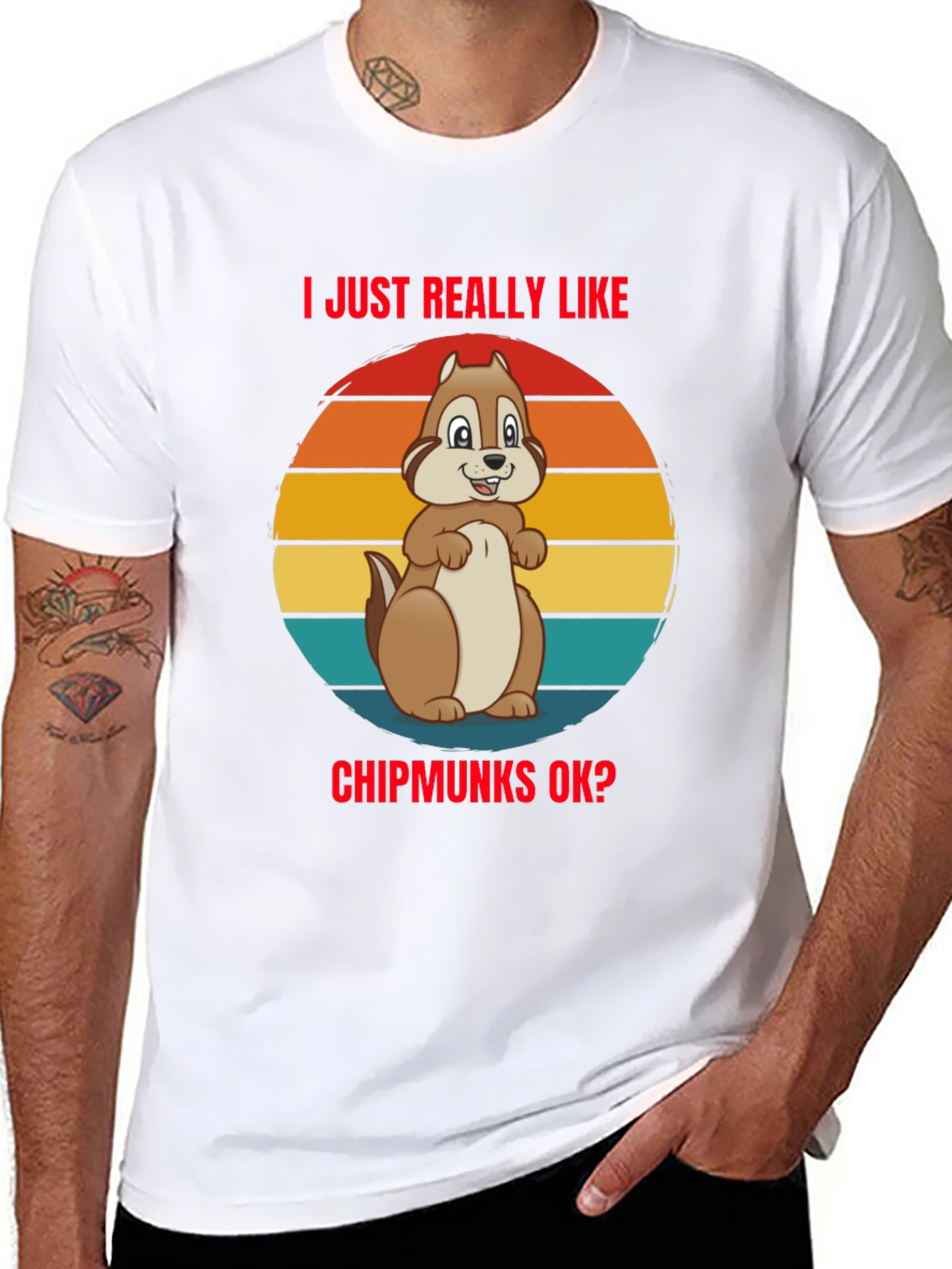 I Just Really Like Chipmunks OK? T-Shirt