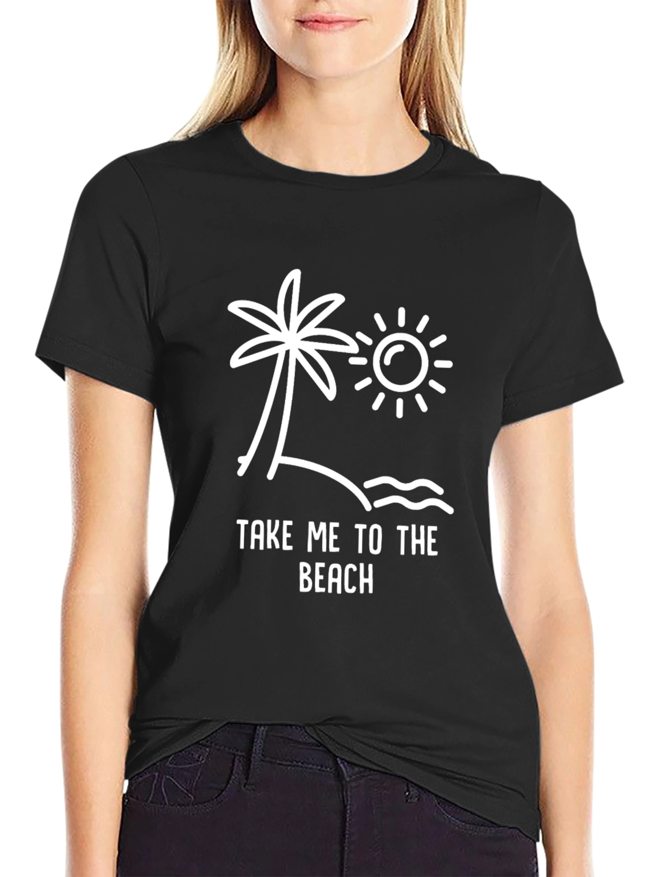 Beach Vacation T-Shirt - Palm Tree Graphic Tee