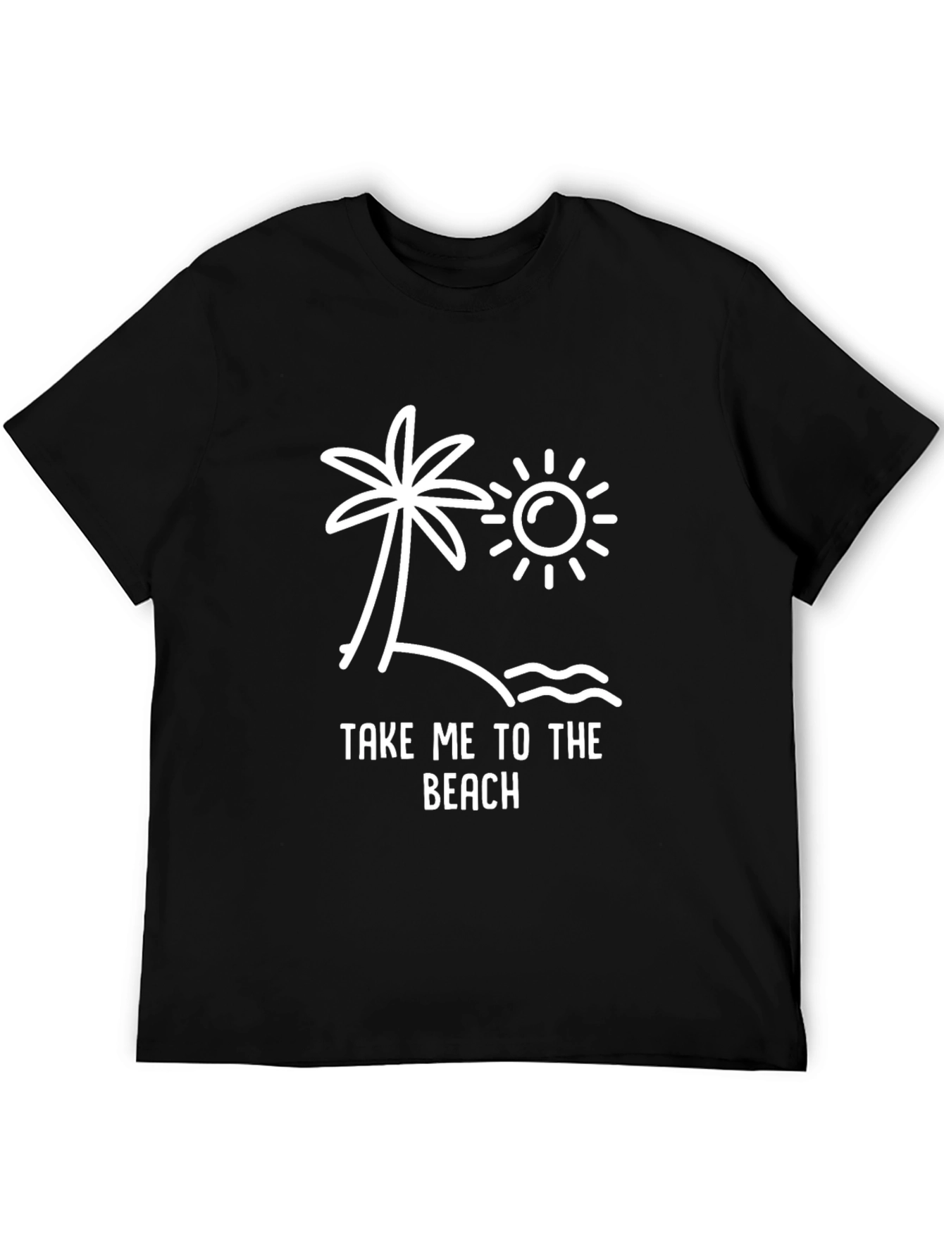 Beach Vacation T-Shirt - Palm Tree Graphic Tee