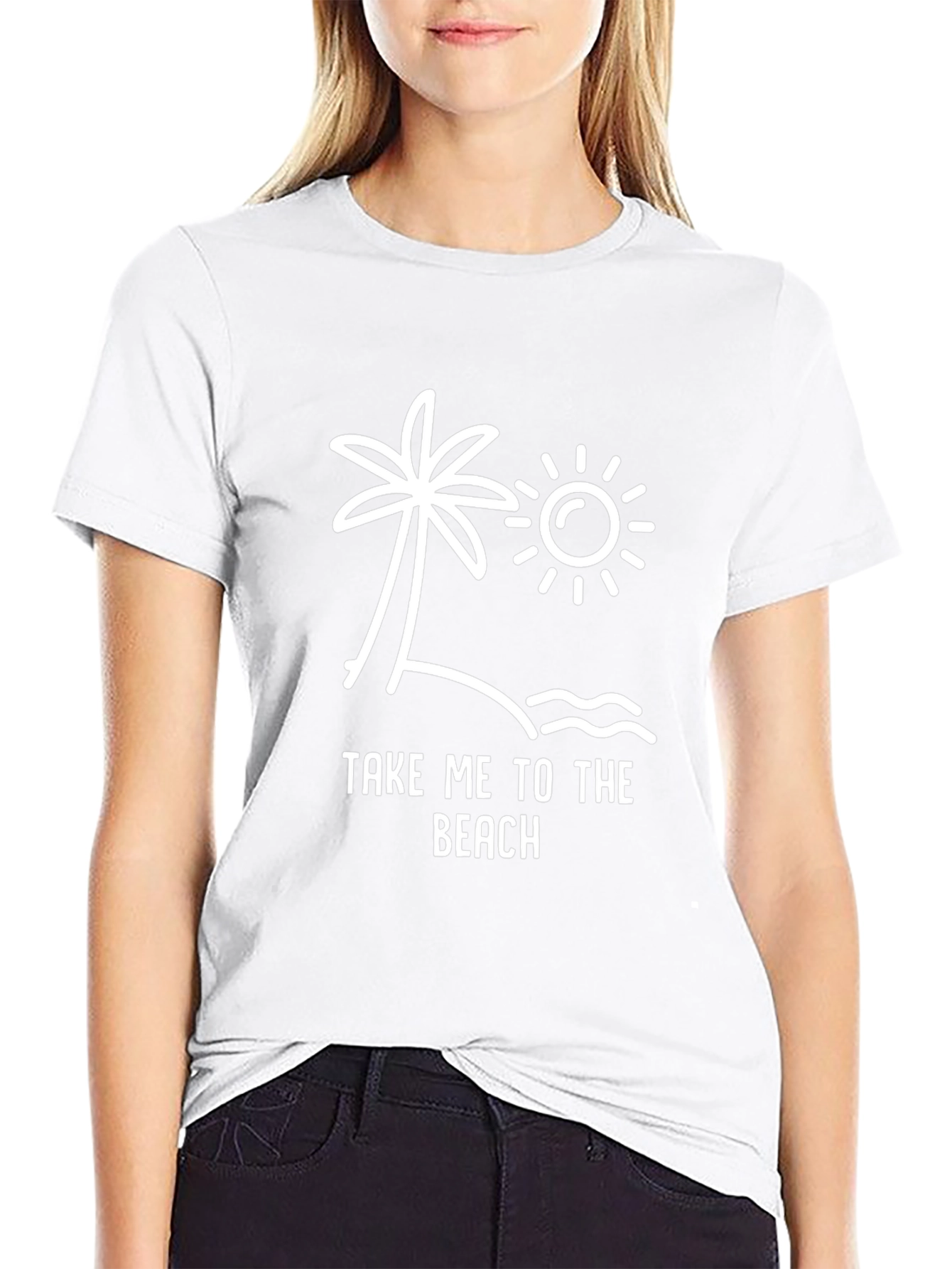 Beach Vacation T-Shirt - Palm Tree Graphic Tee