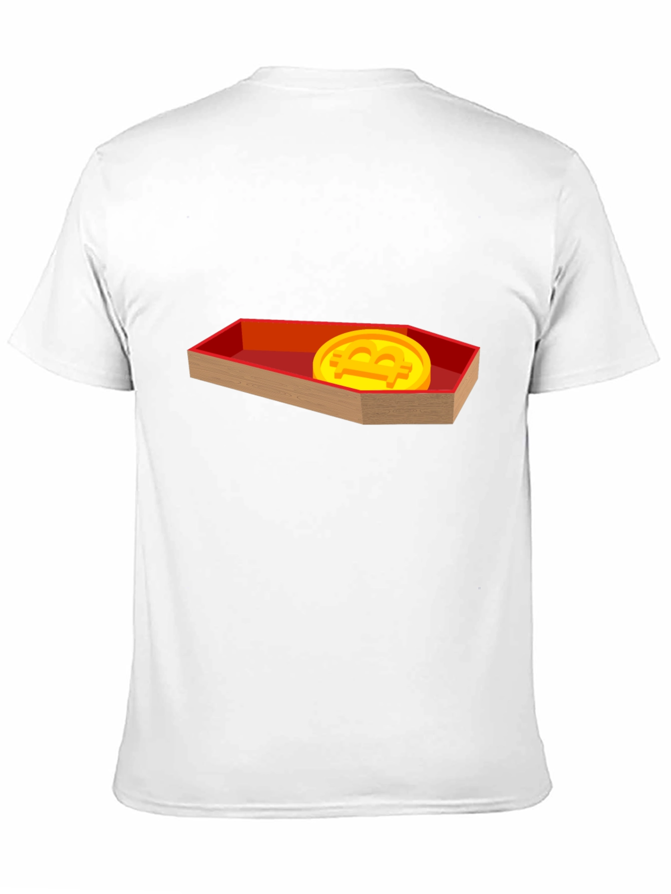 Bitcoin Coffin T-Shirt - Crypto Meme Tee