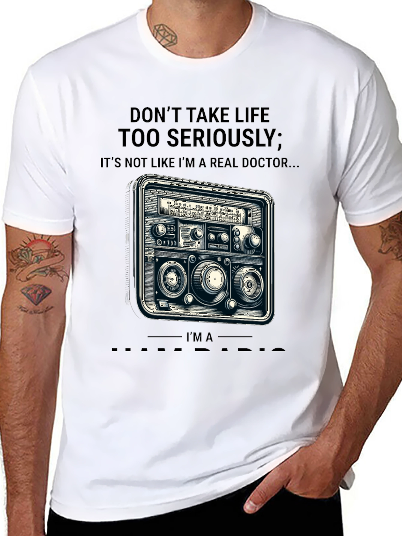 Dont Take Life Radio Doctor T-Shirt
