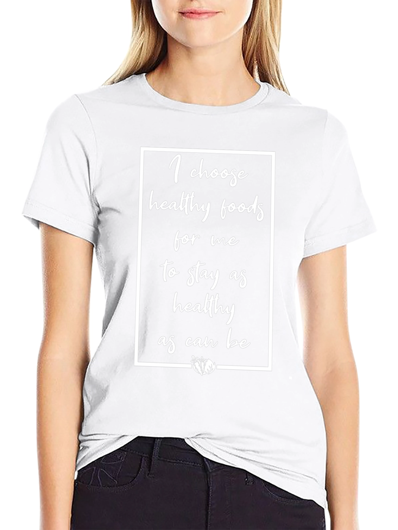 Healthy Lifestyle T-Shirt - Choose Healthy Foods