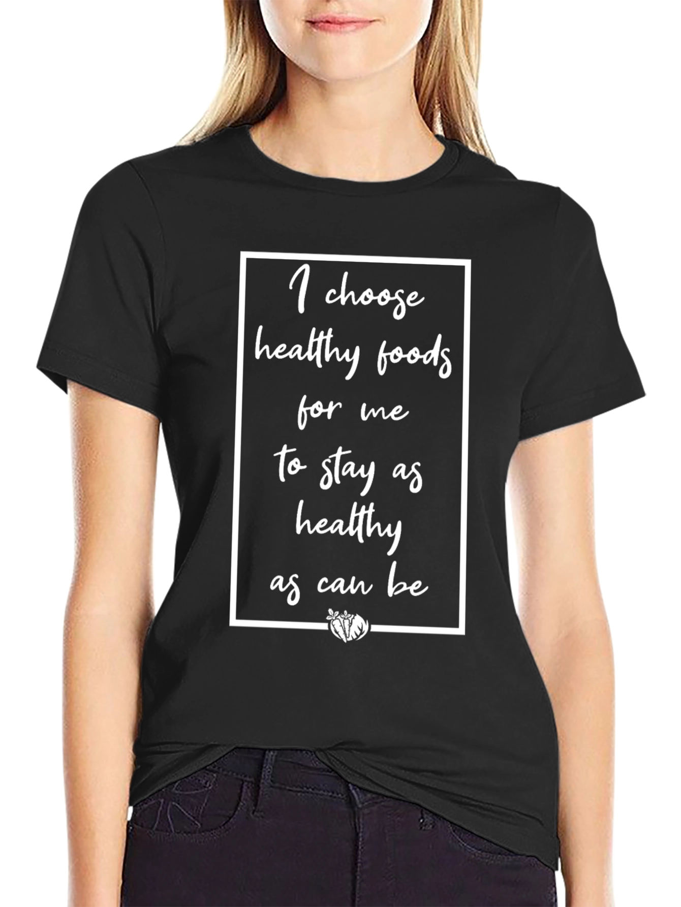 Healthy Lifestyle T-Shirt - Choose Healthy Foods