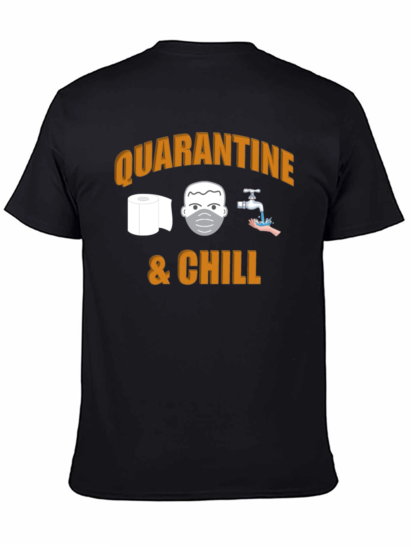 Quarantine & Chill Graphic T-Shirt