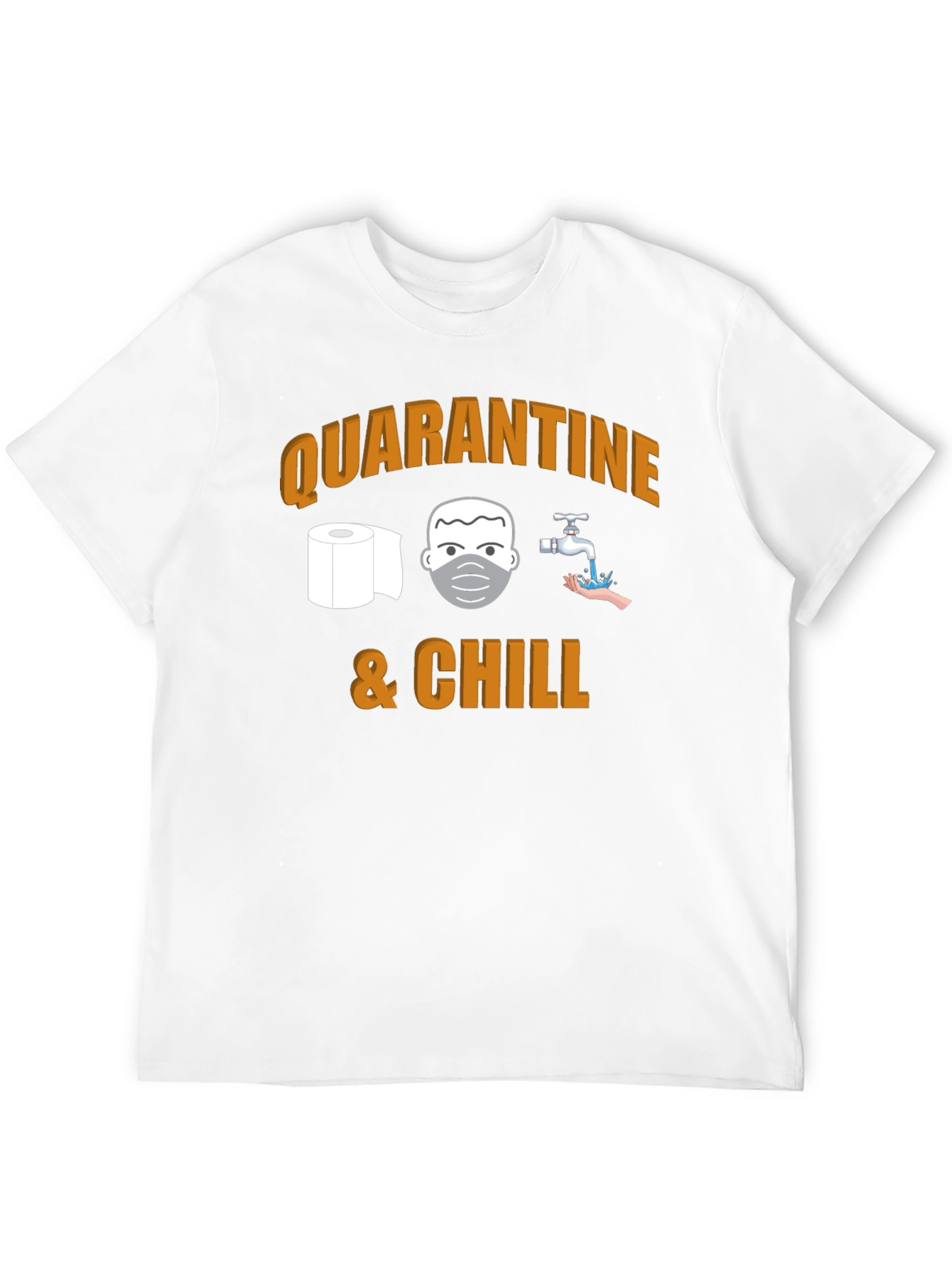 Quarantine & Chill Graphic T-Shirt