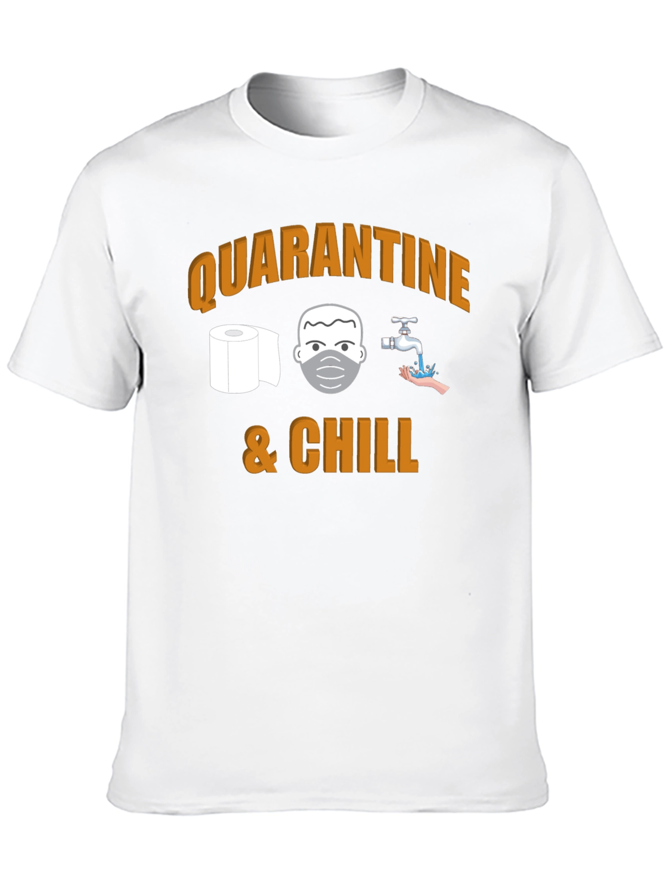 Quarantine & Chill Graphic T-Shirt