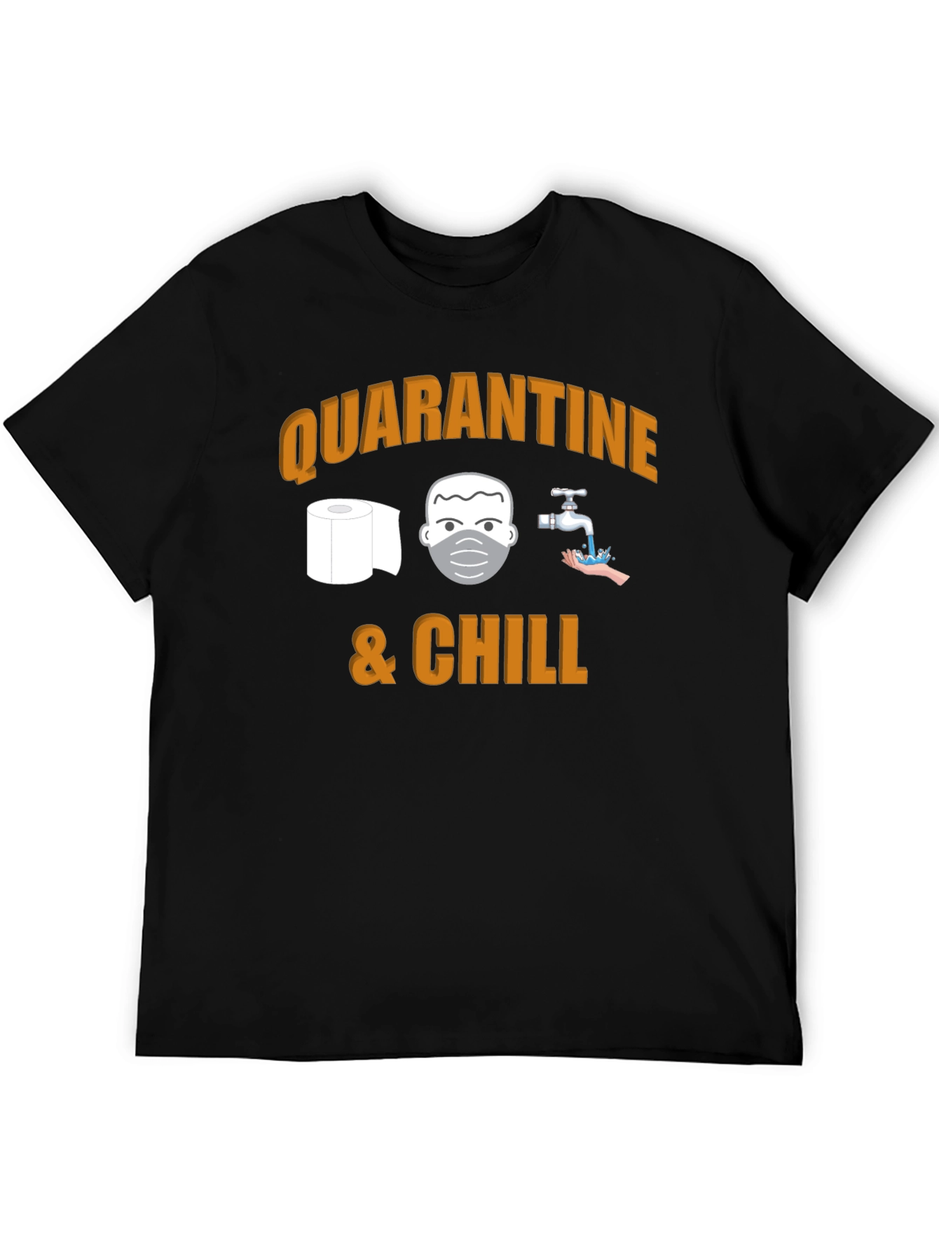 Quarantine & Chill Graphic T-Shirt