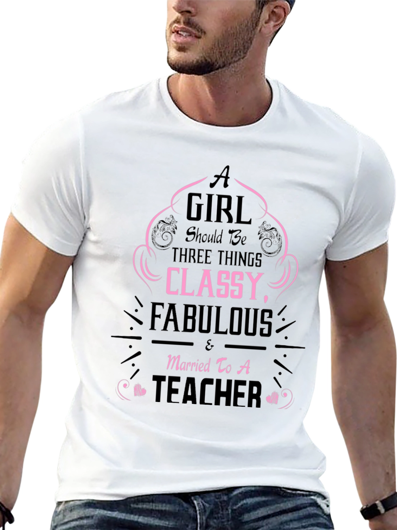 Classy Teachers Wife Tee